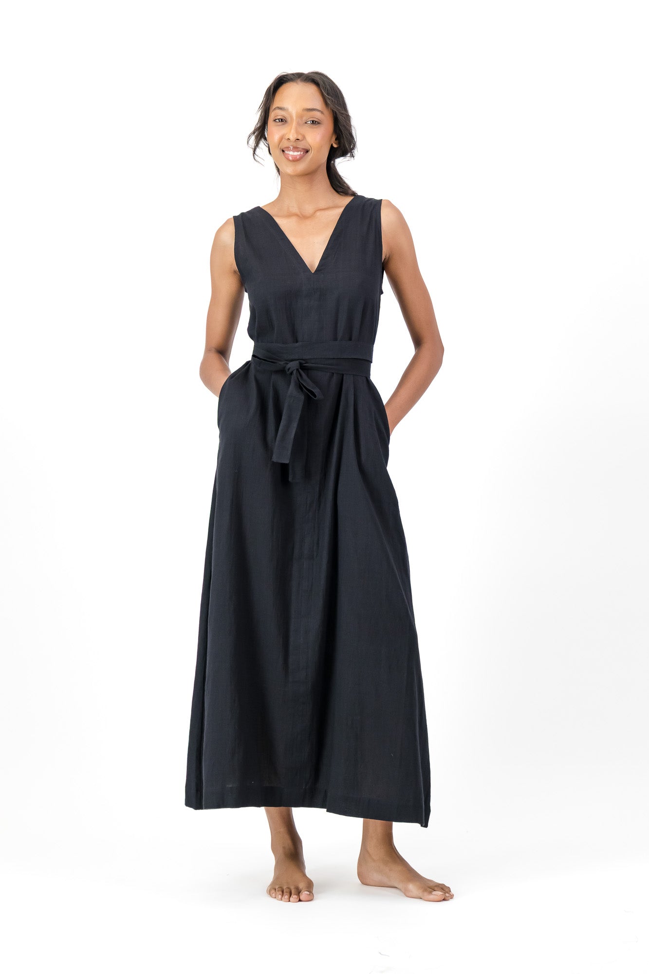 Freedom Dress Handloom - Black