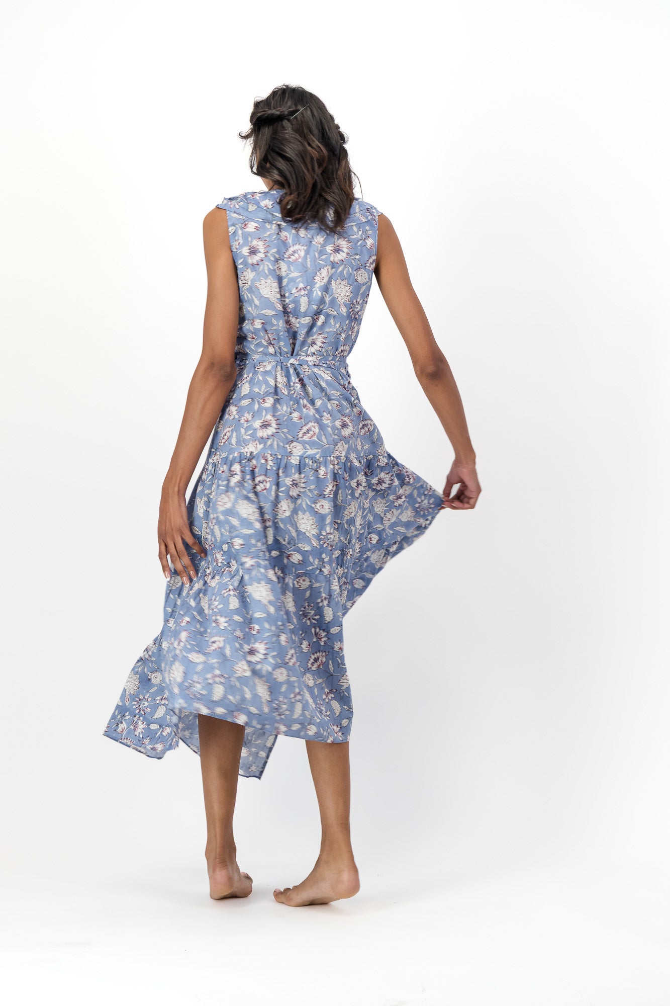 Frill Wrap Dress - French Folly