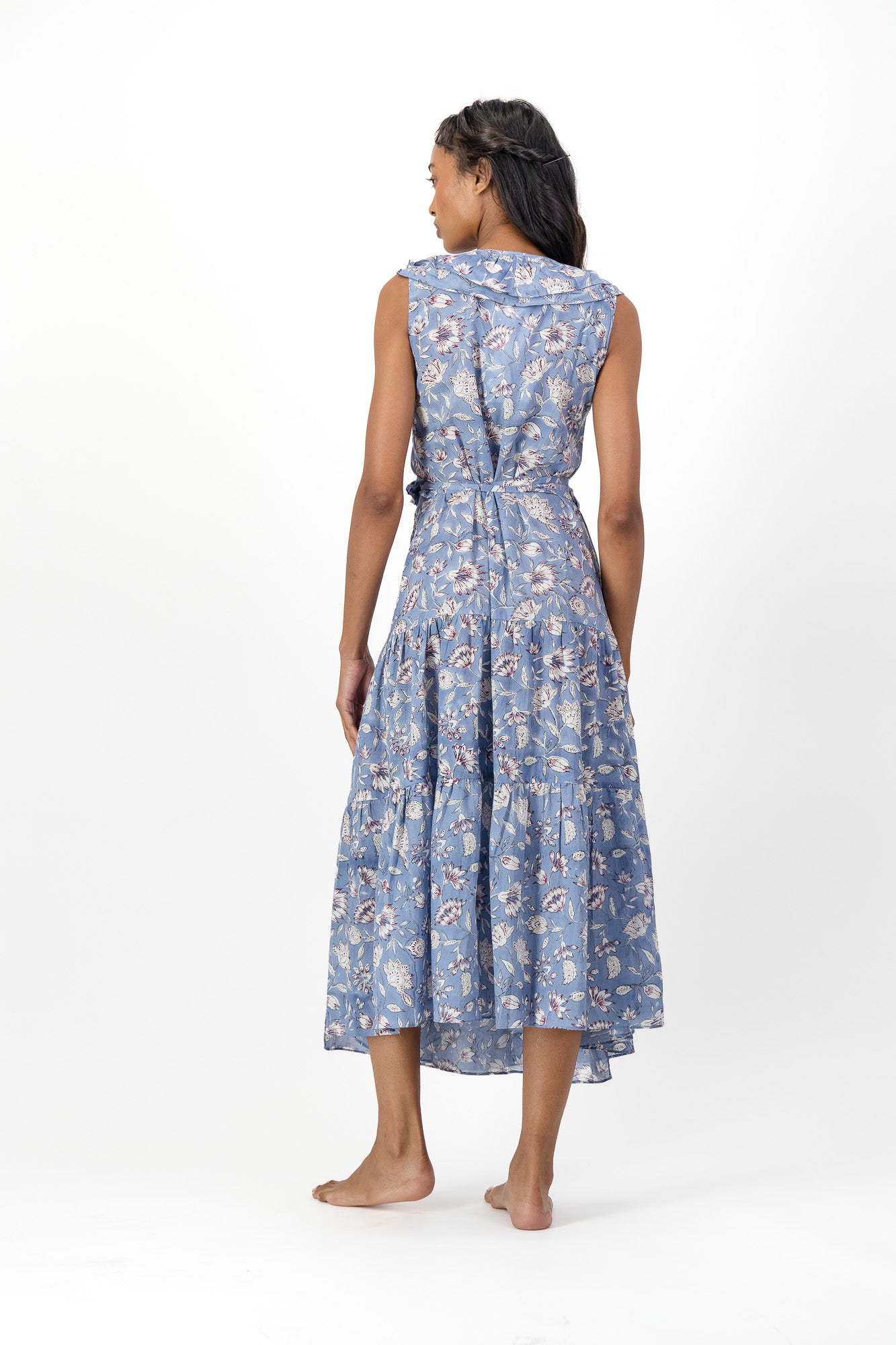 Frill Wrap Dress - French Folly