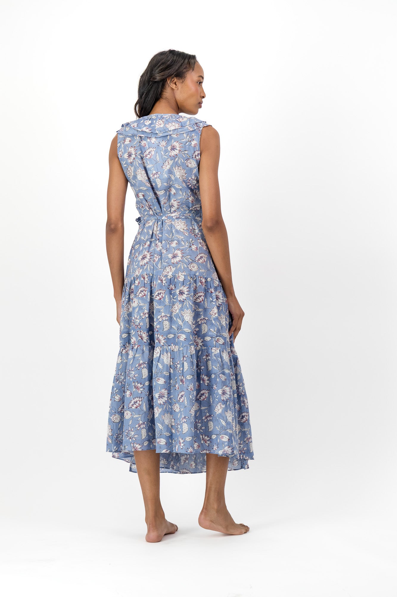 Frill Wrap Dress - French Folly