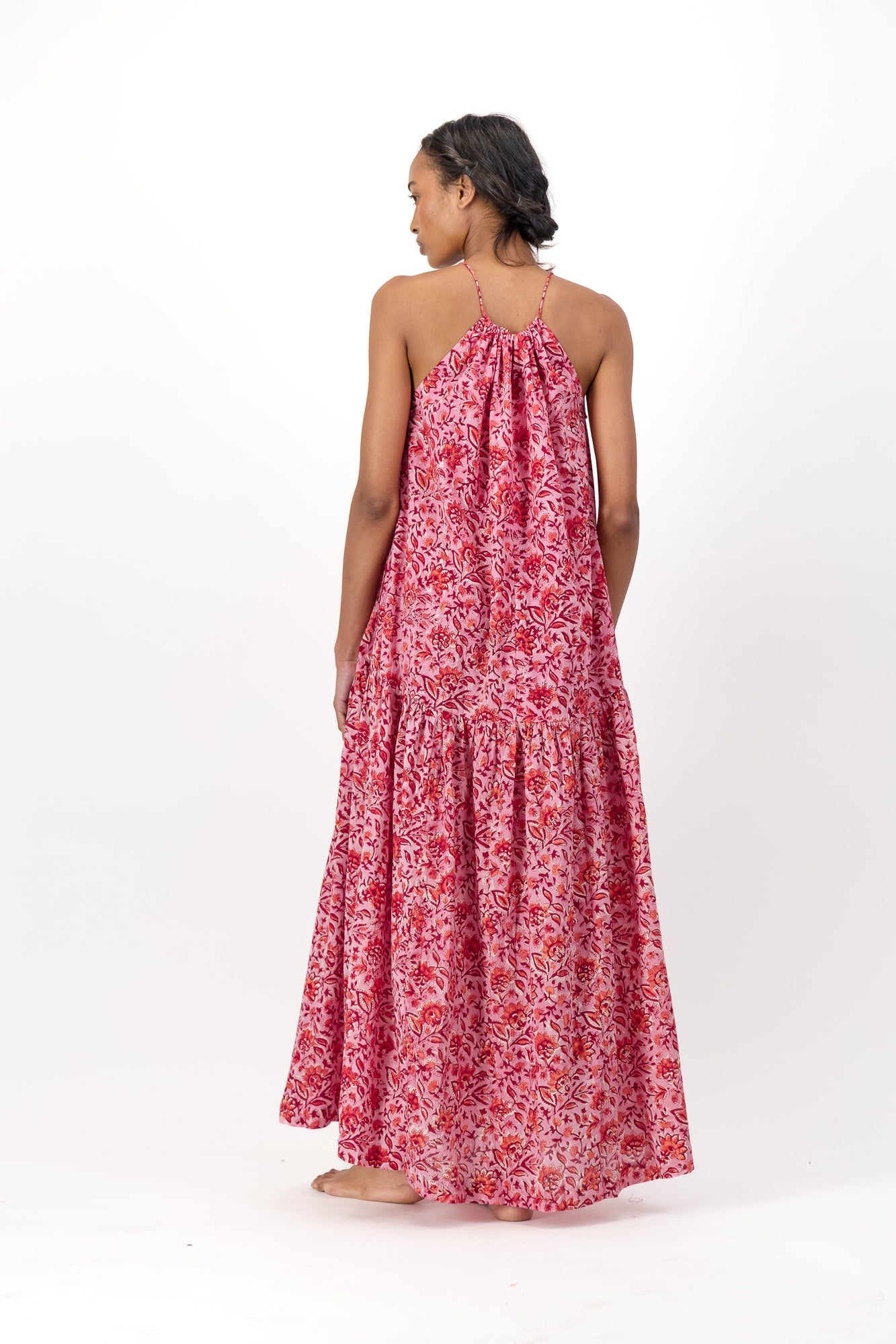 Kenza Dress - Cherry Fiesta