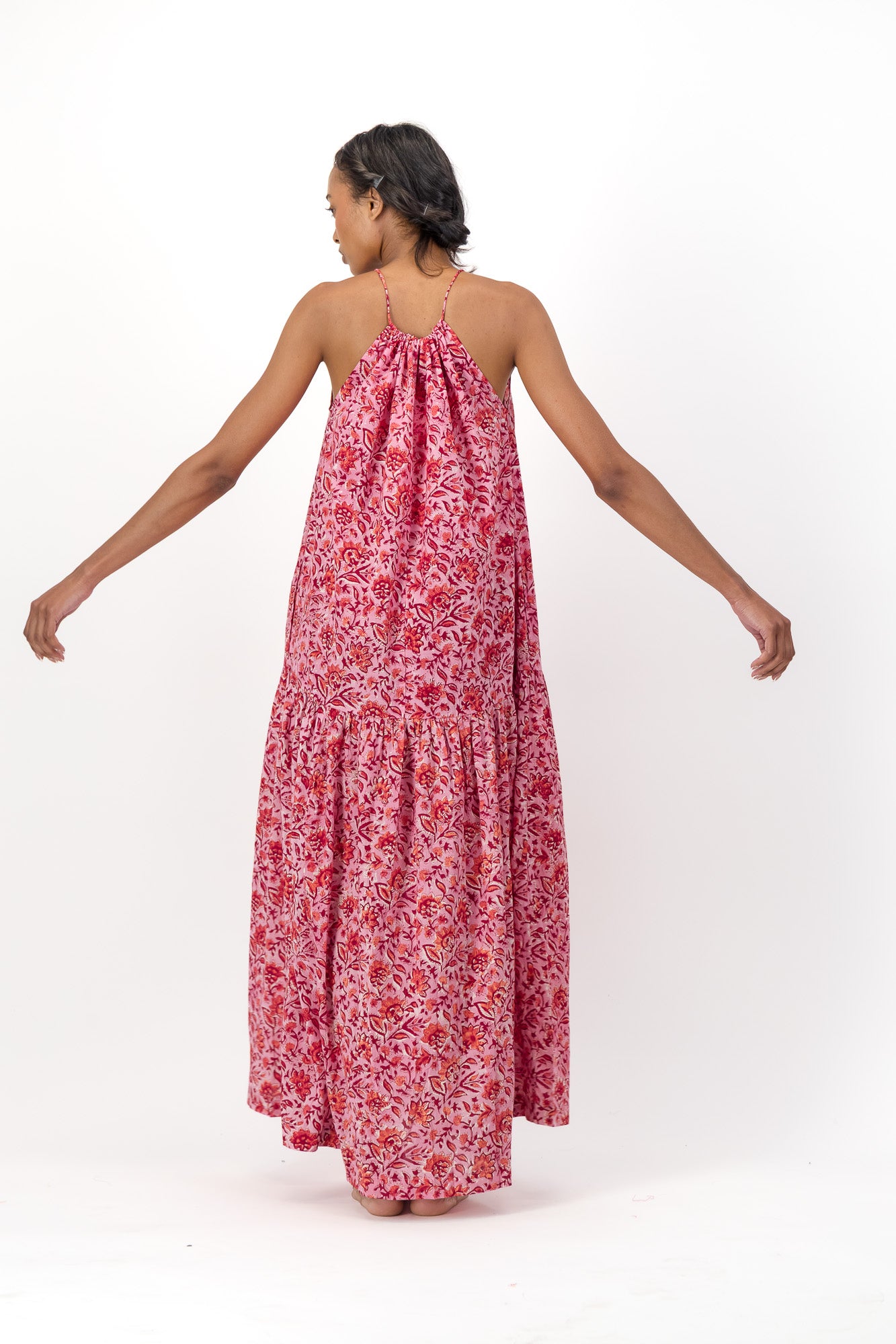 Kenza Dress - Cherry Fiesta