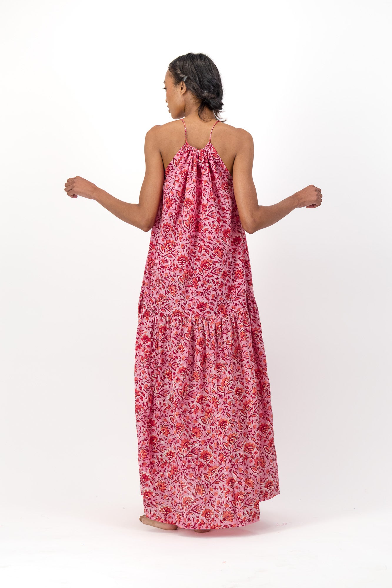 Kenza Dress - Cherry Fiesta