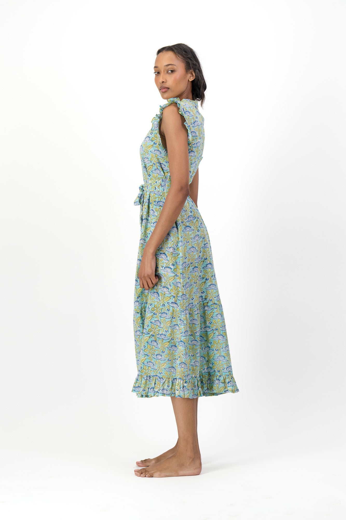 Maxine Dress - Blue Lotus