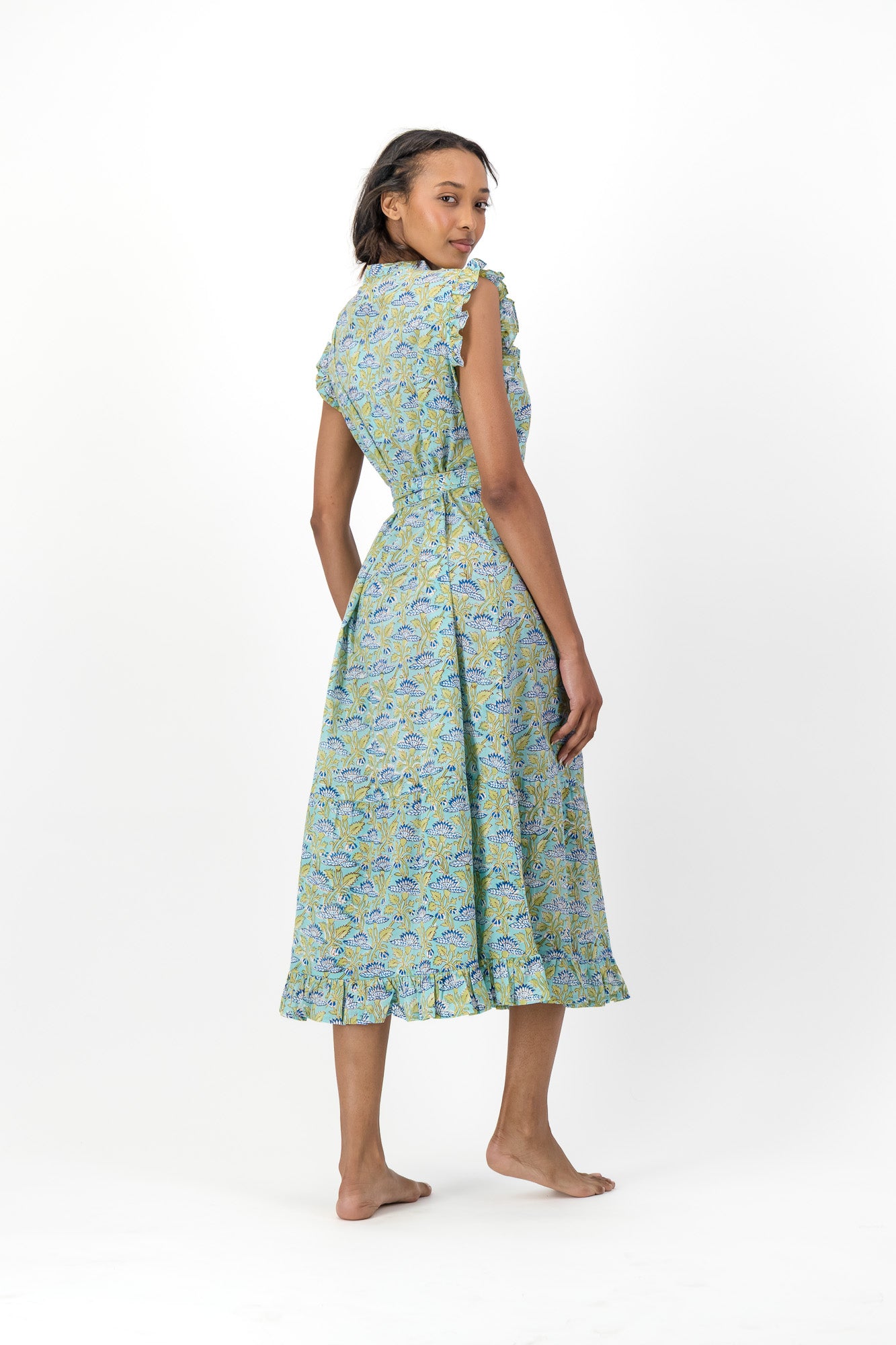 Maxine Dress - Blue Lotus