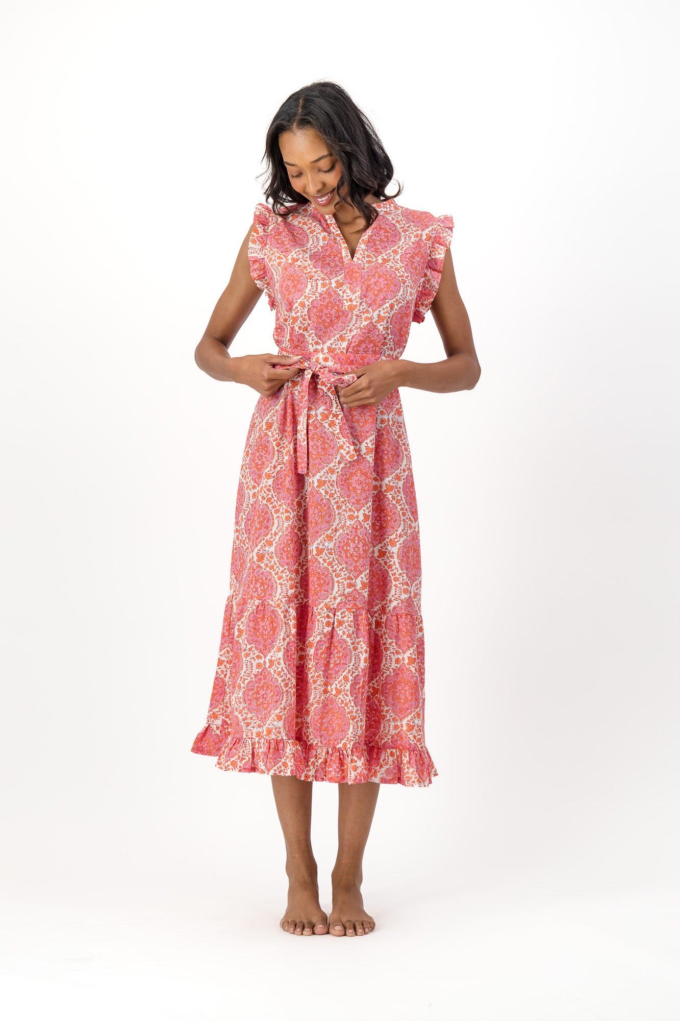 Maxine Dress - Geranium