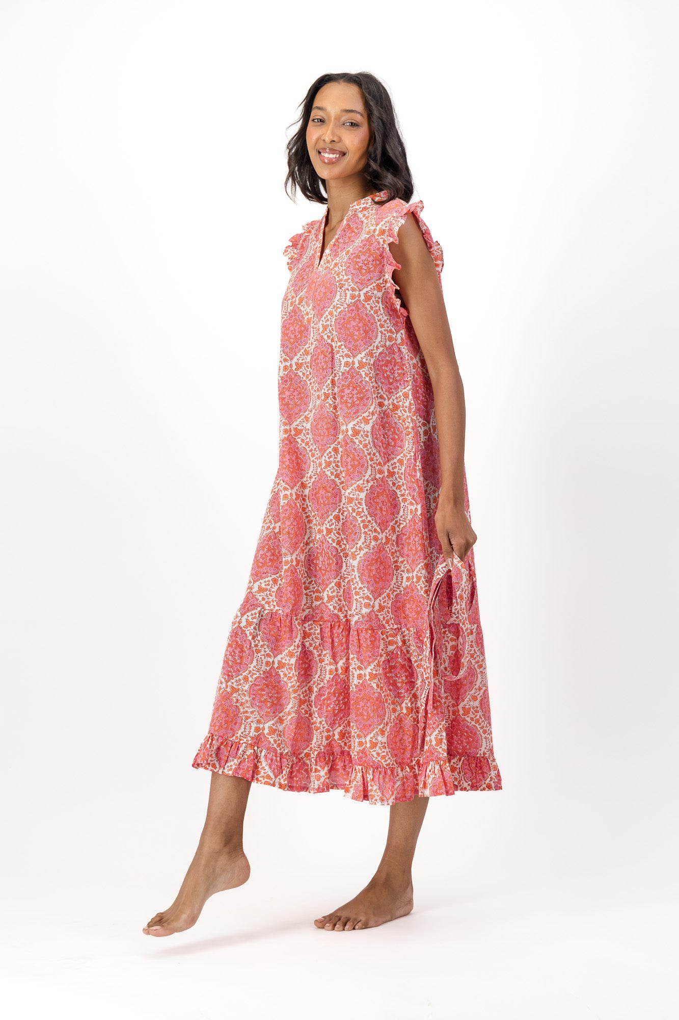 Maxine Dress - Geranium