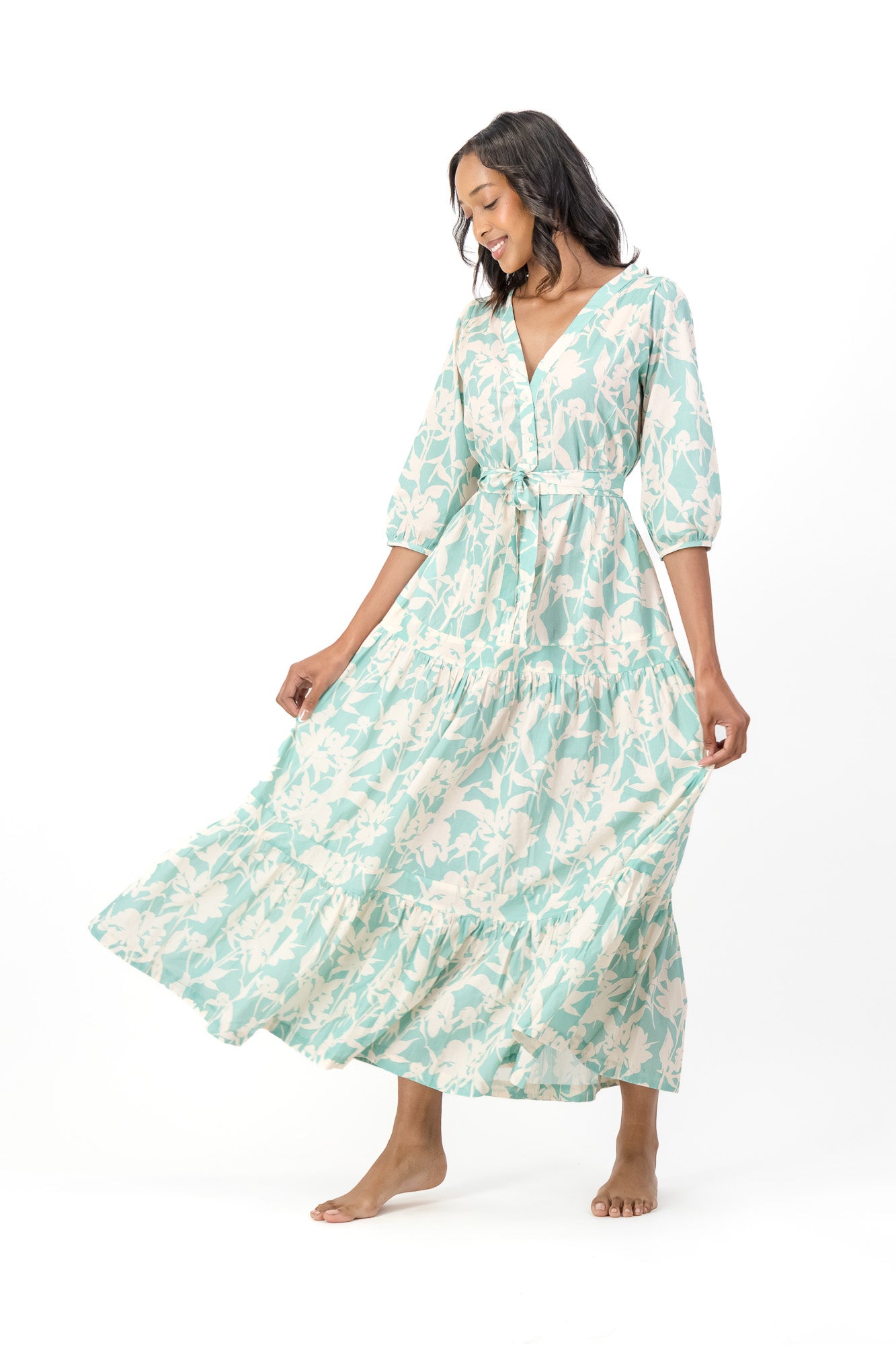 Sofia Dress - Spearmint