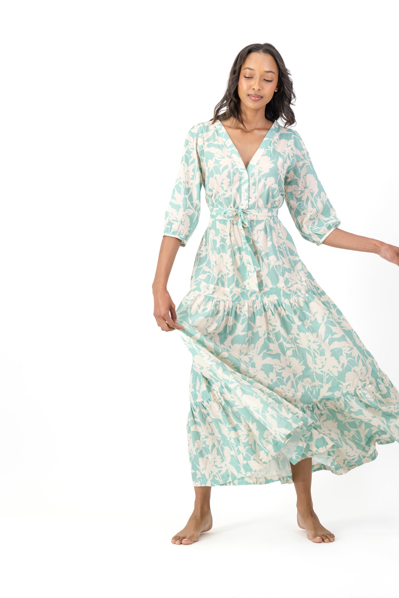 Sofia Dress - Spearmint