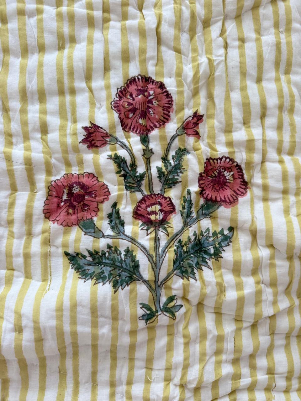 Royal King Quilt - Organic Cotton - Cherry