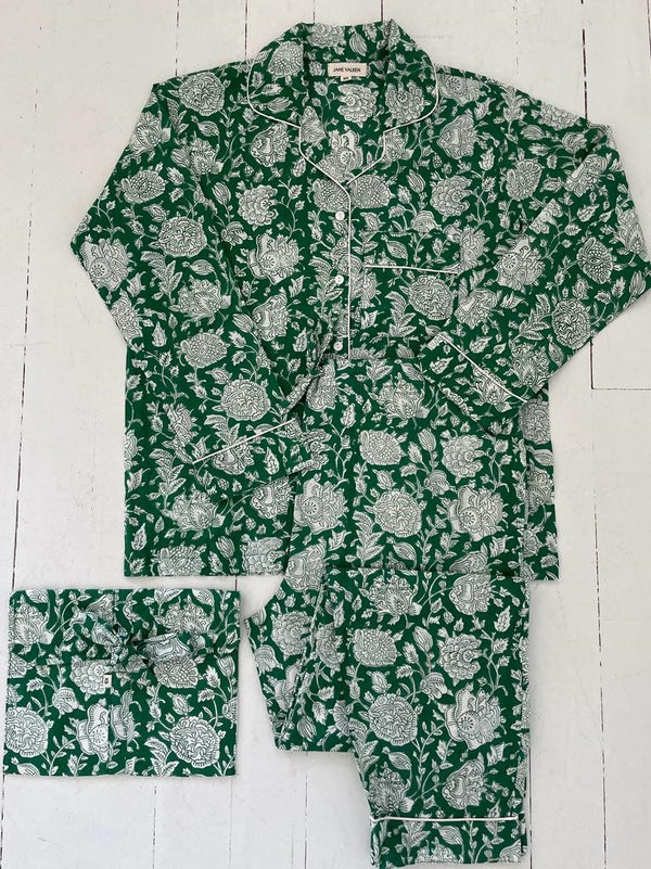 Pyjama with Longs - Racing Green