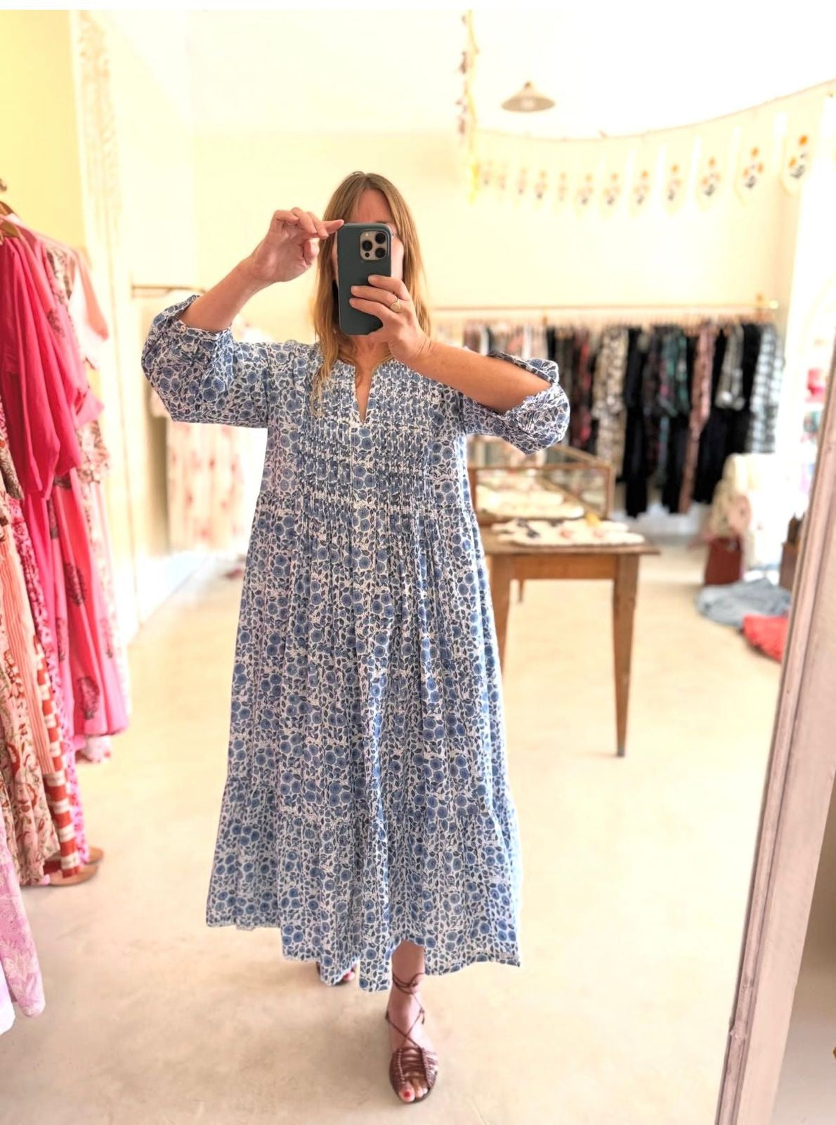 Neave Block Pleated - Field Dreamer