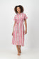 Shirt Dress - Pink Stripe