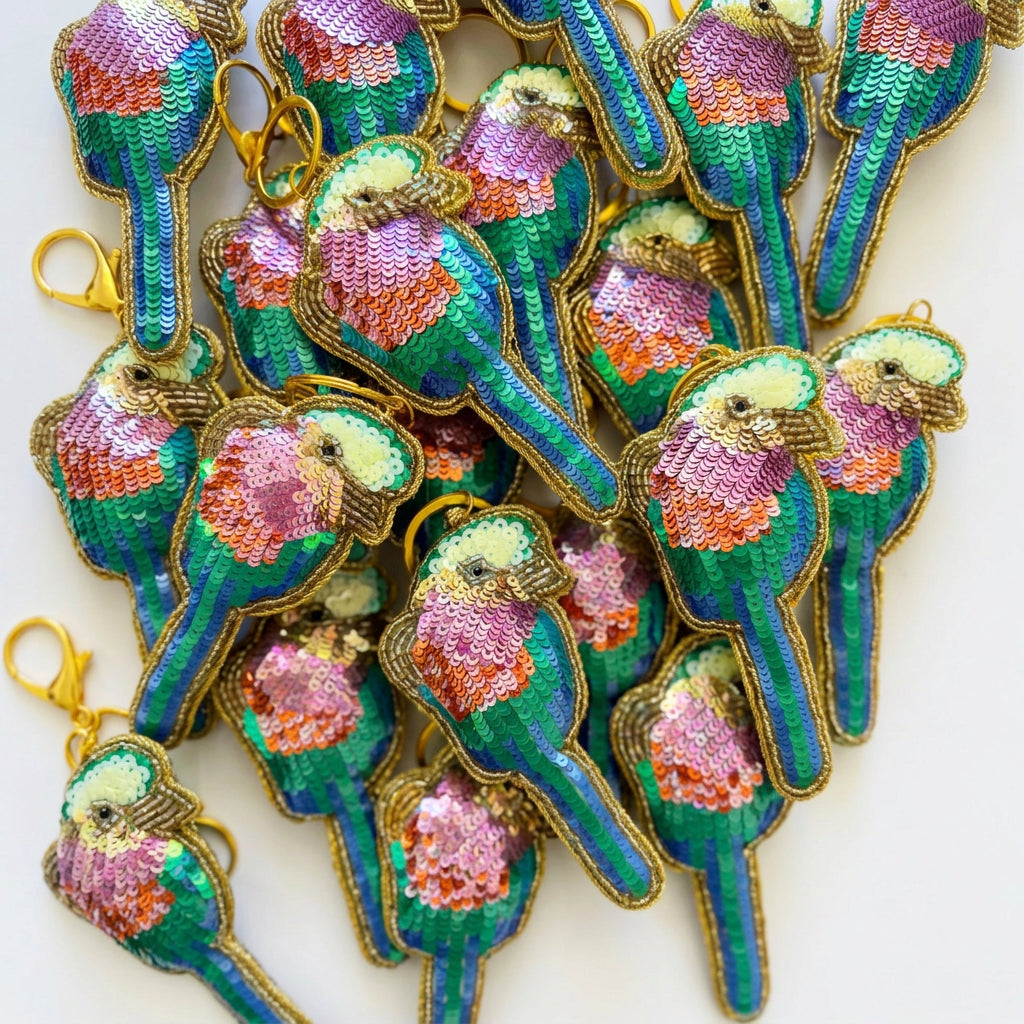 Bag Charm - Lilac Breasted Roller