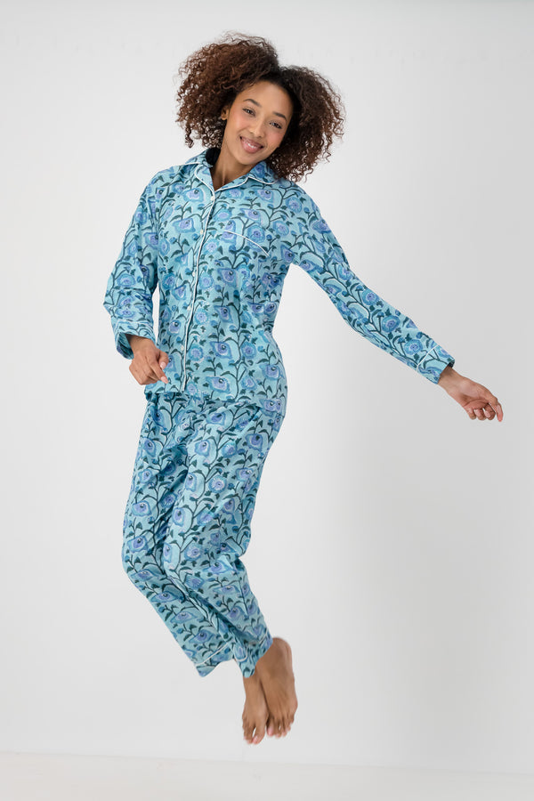 Pyjamas - Peru Blue