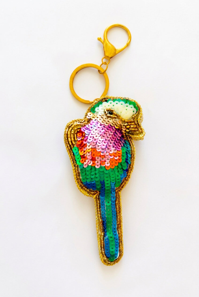 Bag Charm - Lilac Breasted Roller