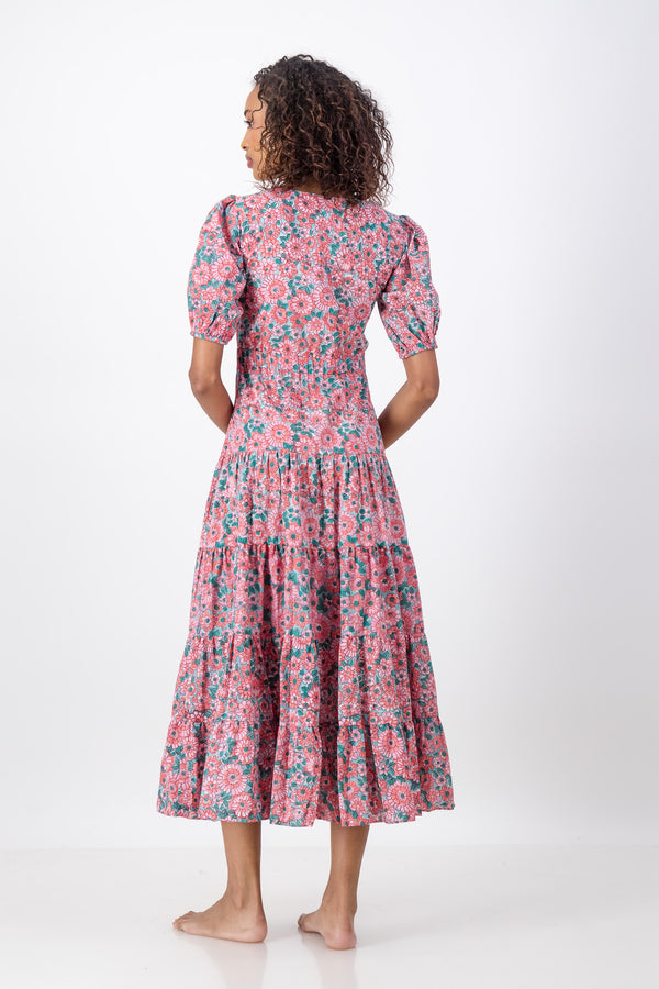 Knot Dress - Ditsy Circus