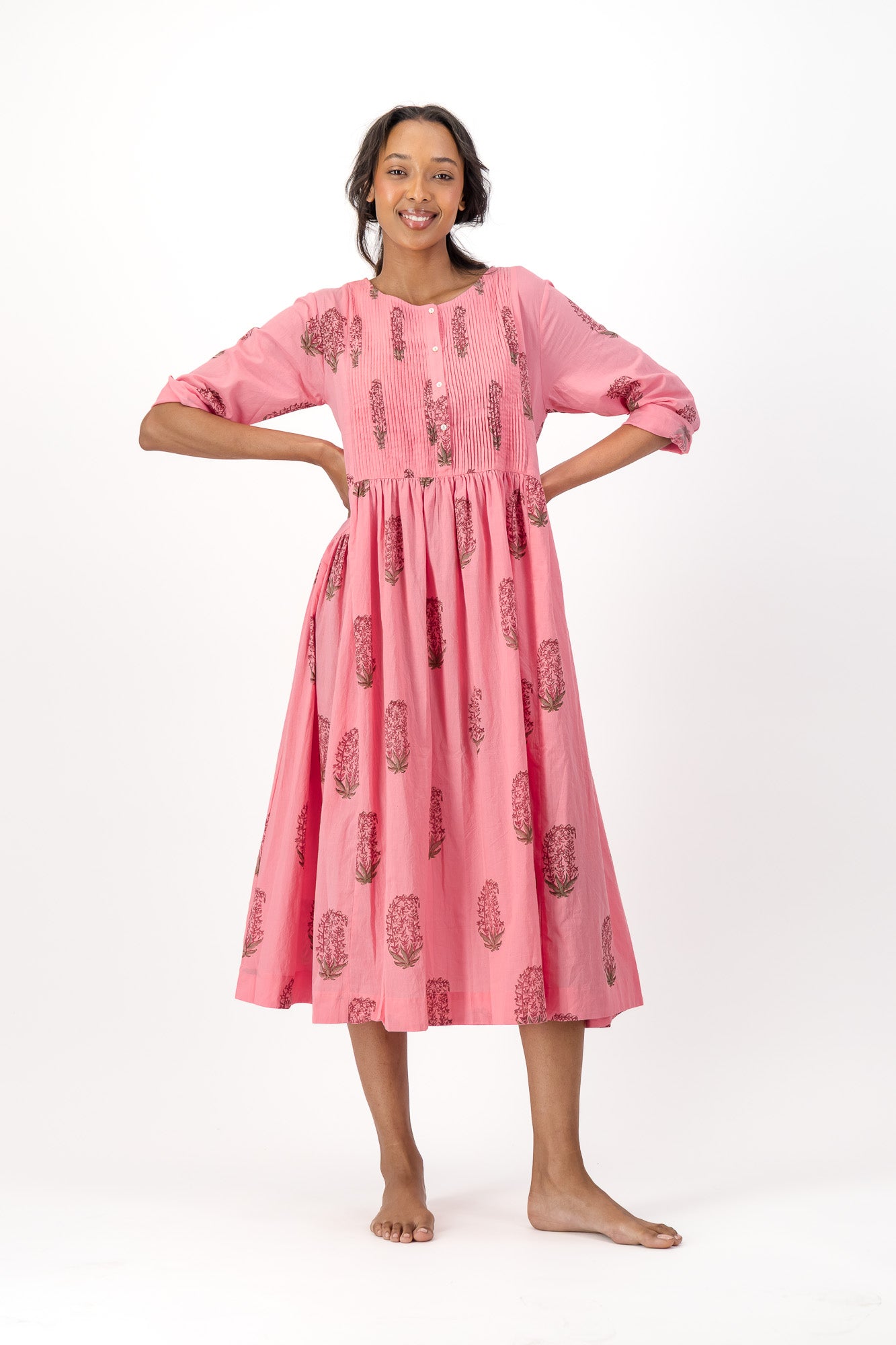 Mother Earth Dress - Rose Delight