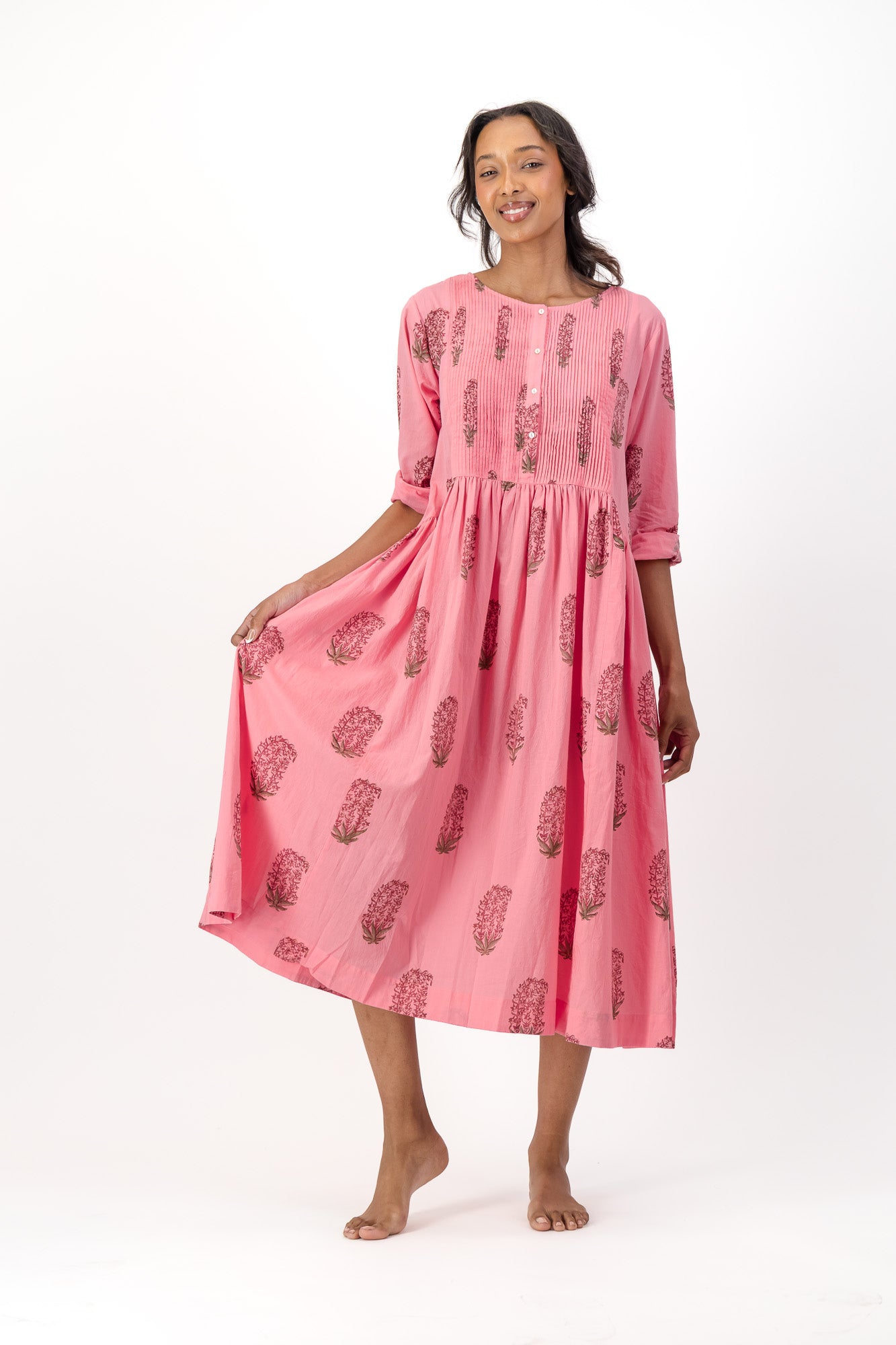 Mother Earth Dress - Rose Delight