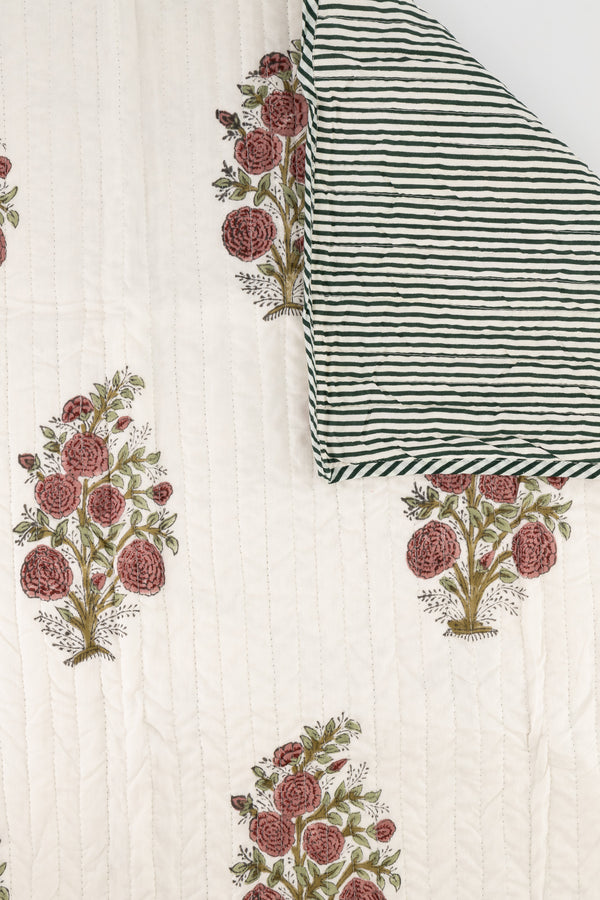 Baby / Picnic Quilt - Rose Mughal
