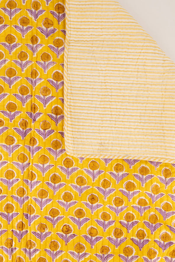 Baby / Picnic Quilt - Yellow Me