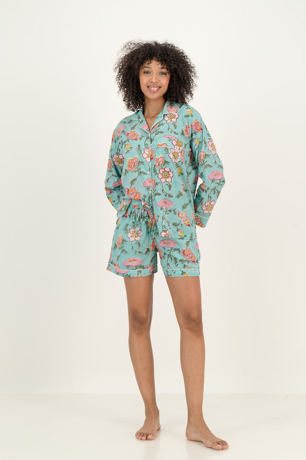 Pyjama with Shorts - Bahama Mama