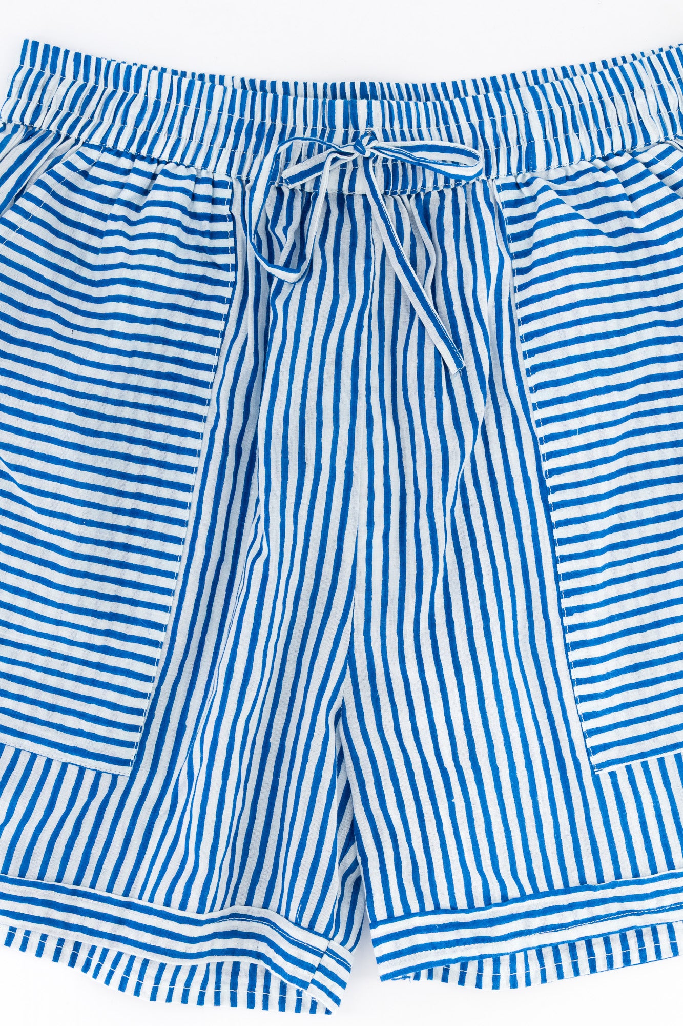 Summer Shorts - Blue Stripe