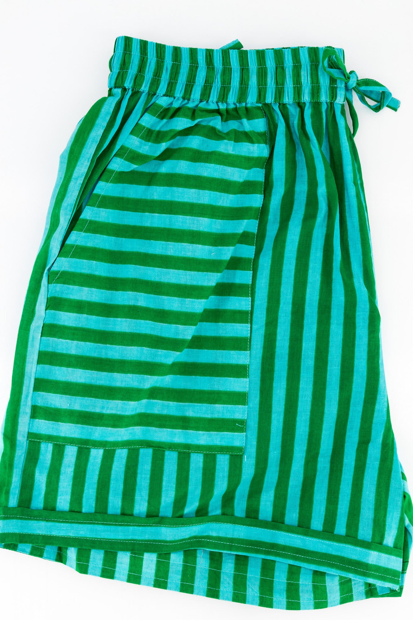 Summer Shorts - Envy Stripe