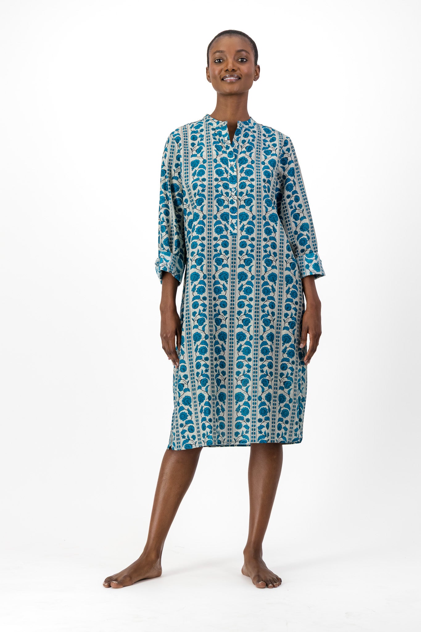 Rajah - Blue Borders