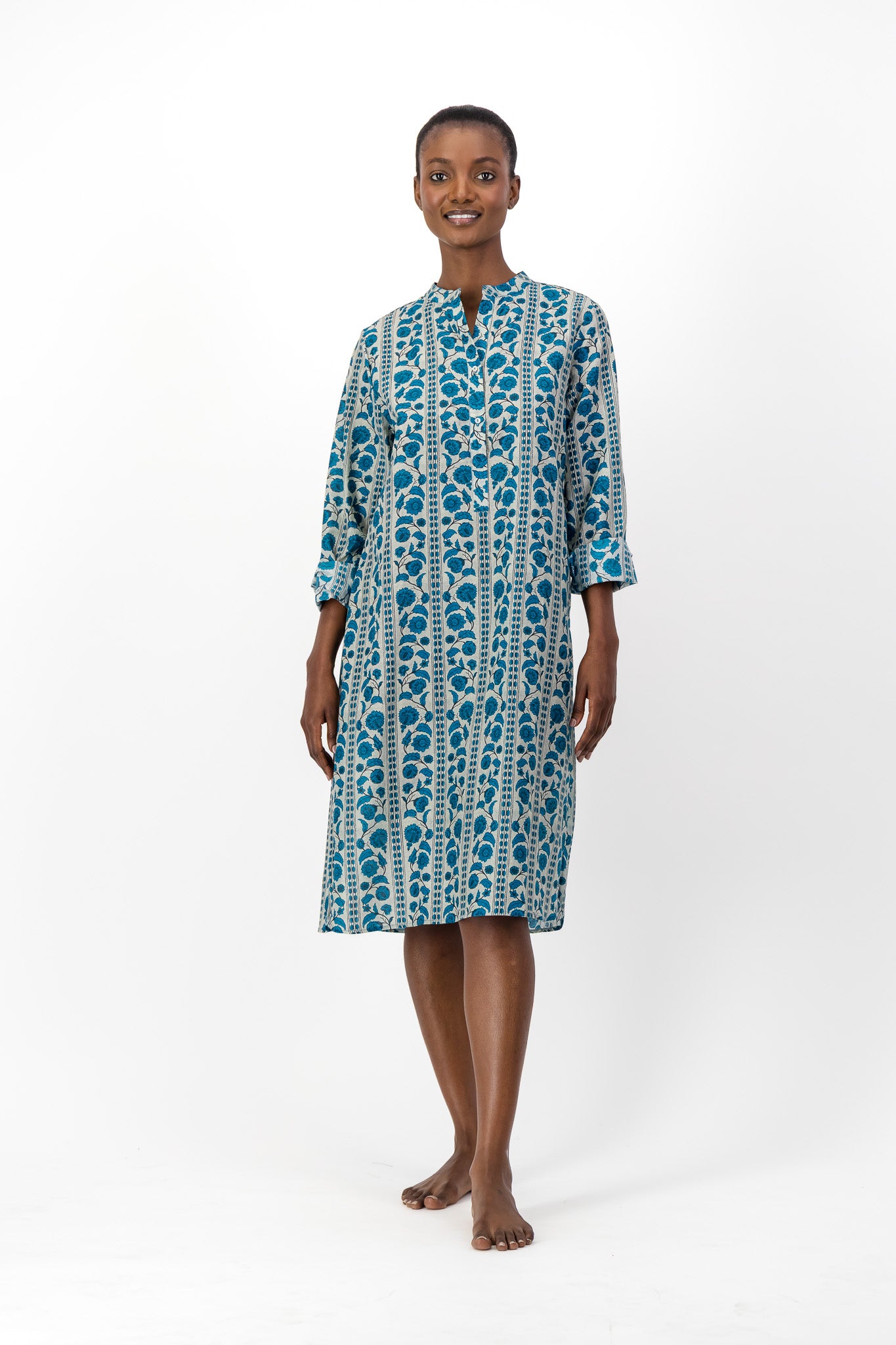 Rajah - Blue Borders