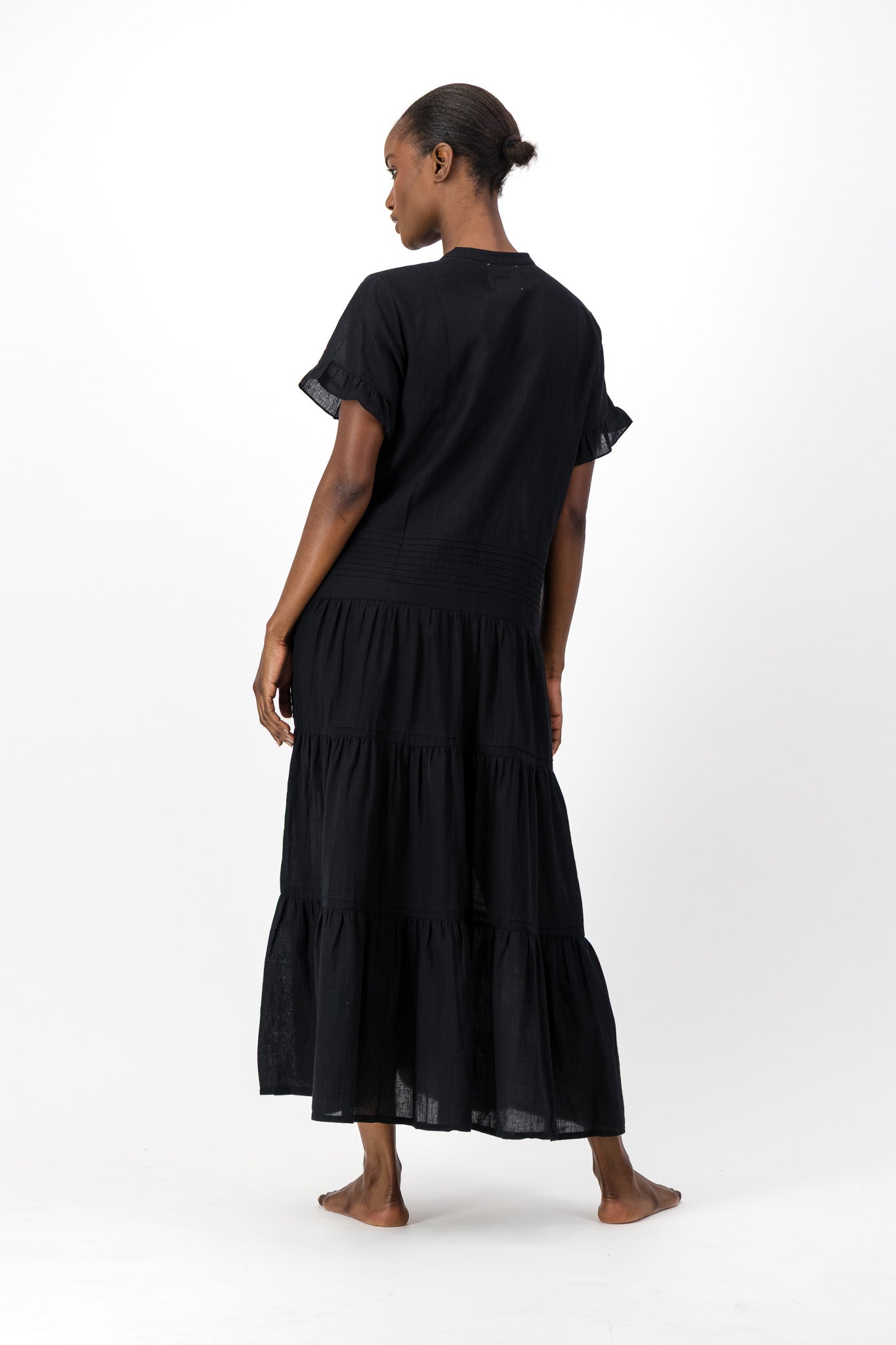 Rowe Dress Handloom - Black