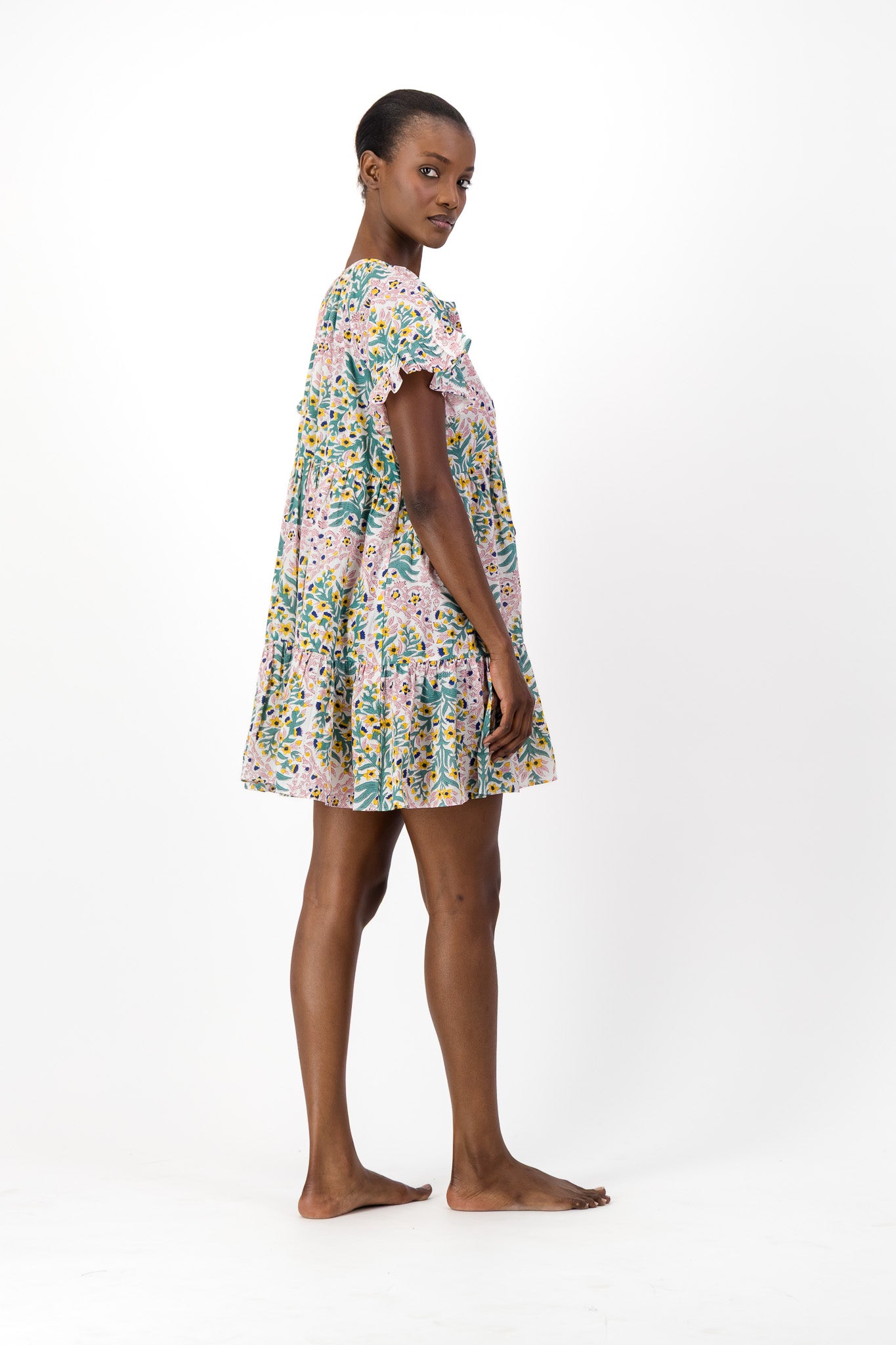 Mally Dress - Garden Floral