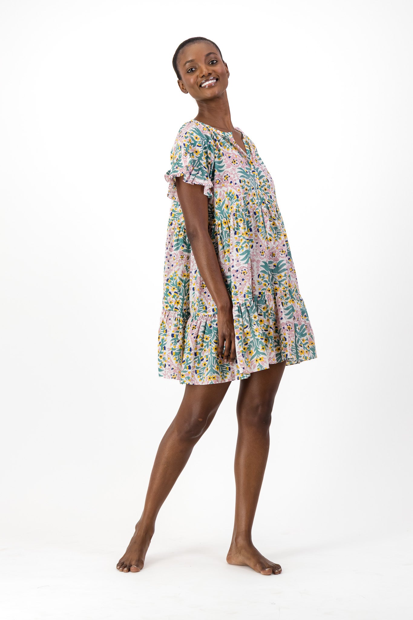 Mally Dress - Garden Floral