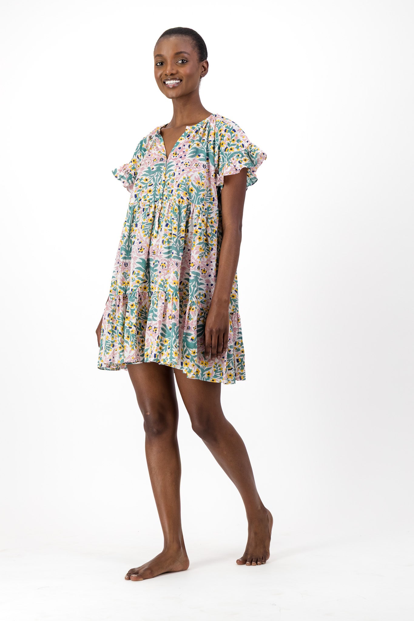 Mally Dress - Garden Floral