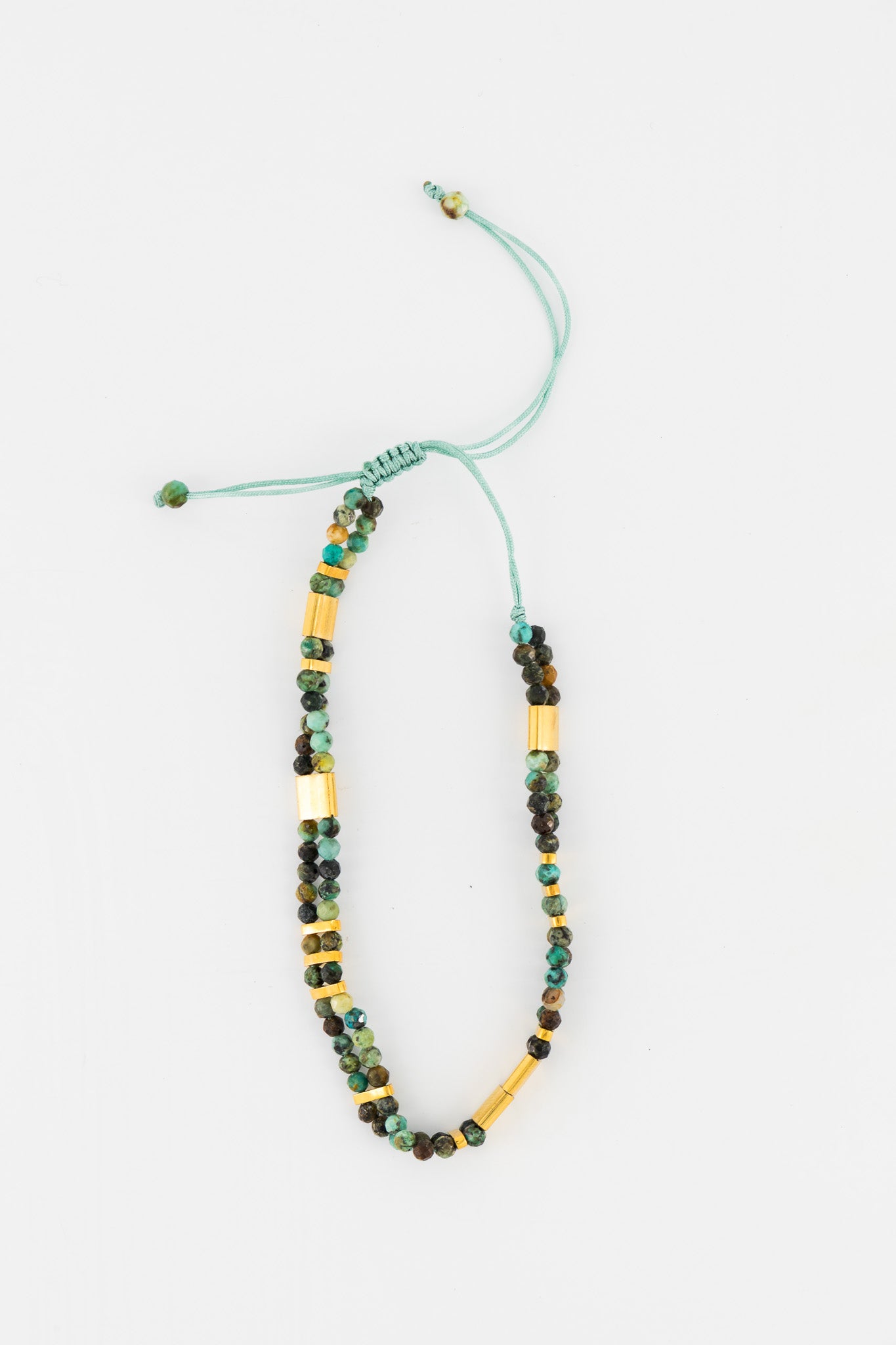 Beaded Cuff Bracelet - Turquoise