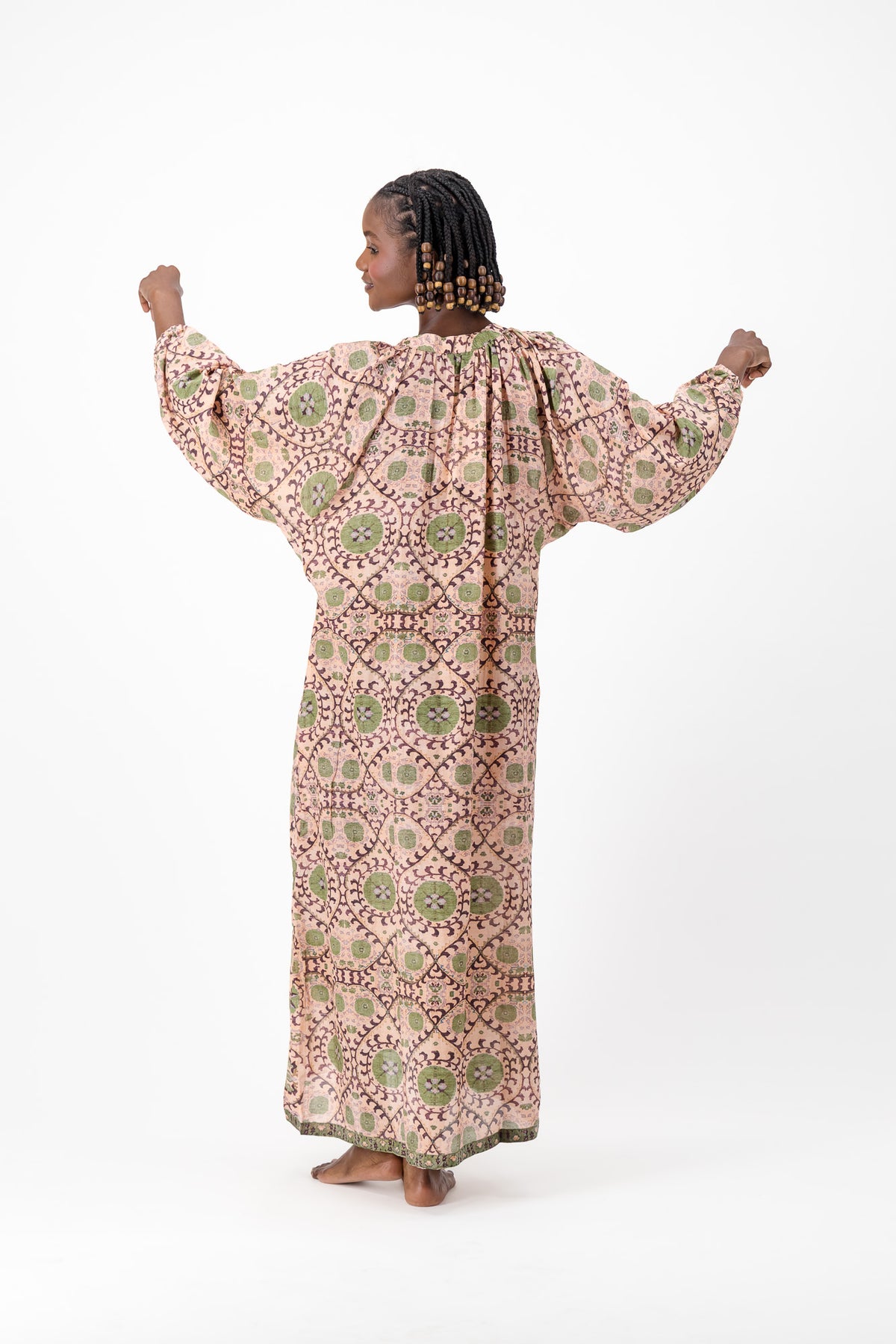 Samantha Dress - Sage Blossom