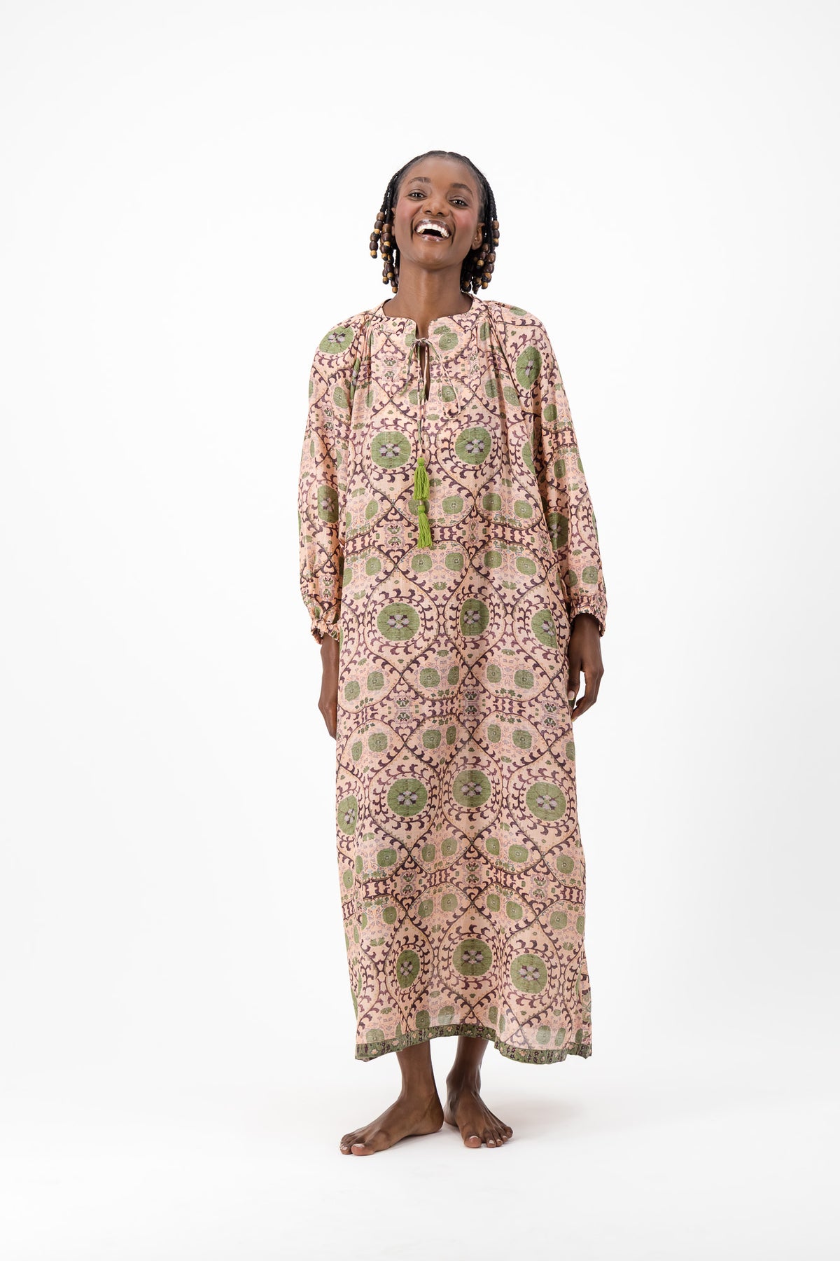 Samantha Dress - Sage Blossom