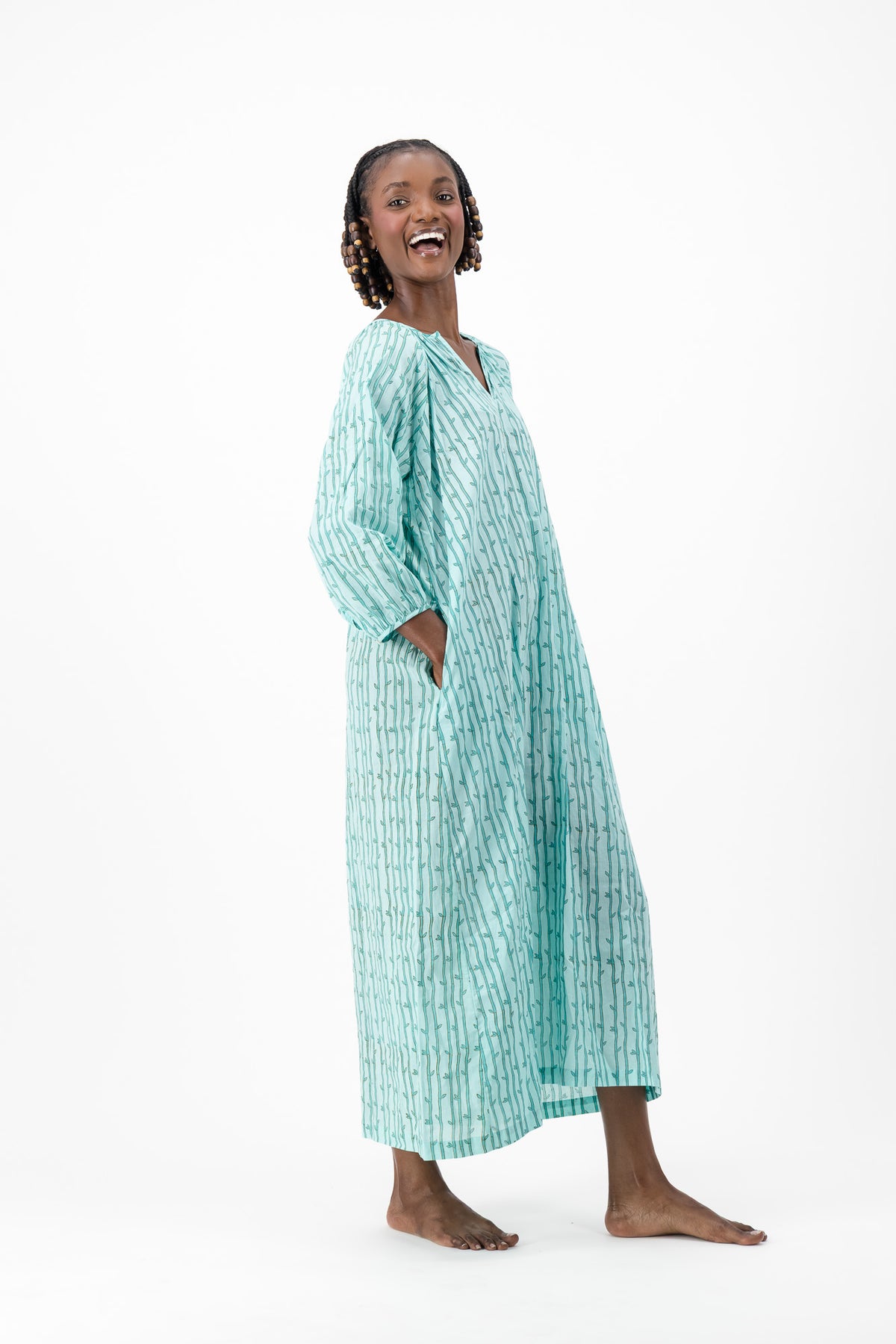 Love Dress - Turquoise Reed