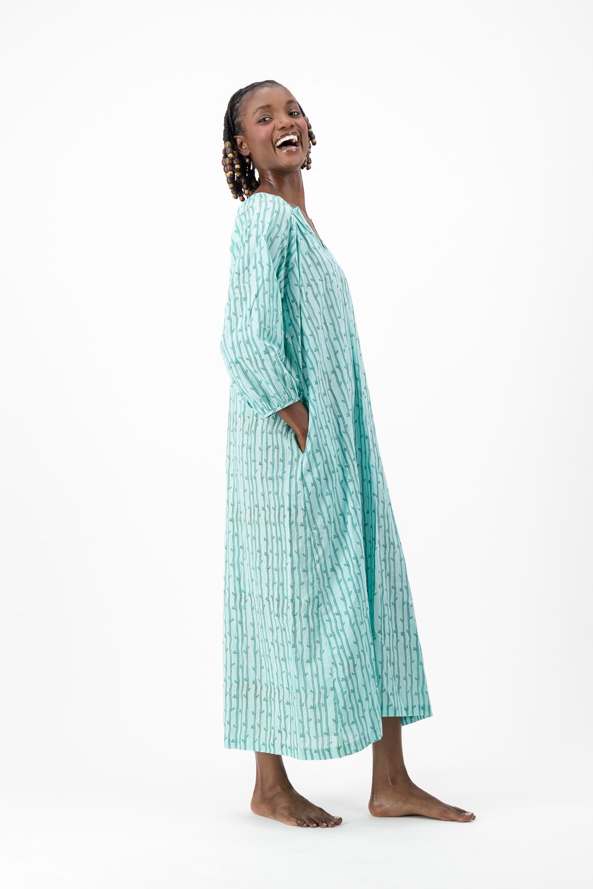 Love Dress - Turquoise Reed