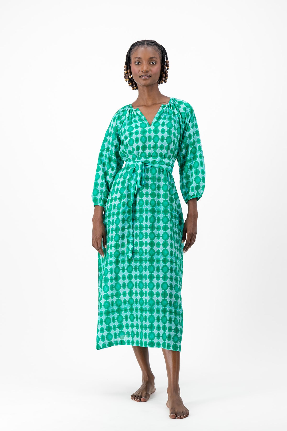 Love Dress - Green Tie Dye