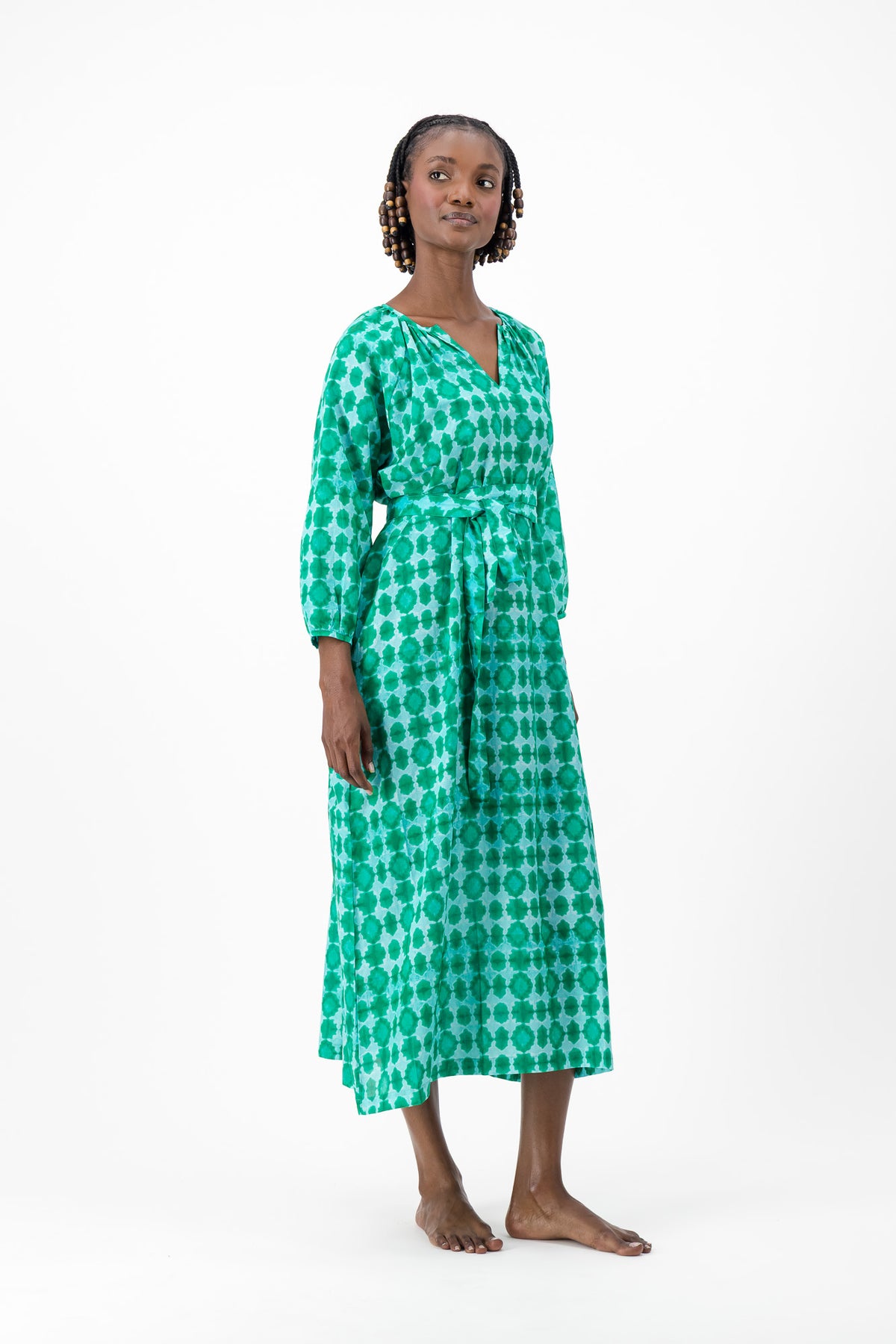 Love Dress - Green Tie Dye