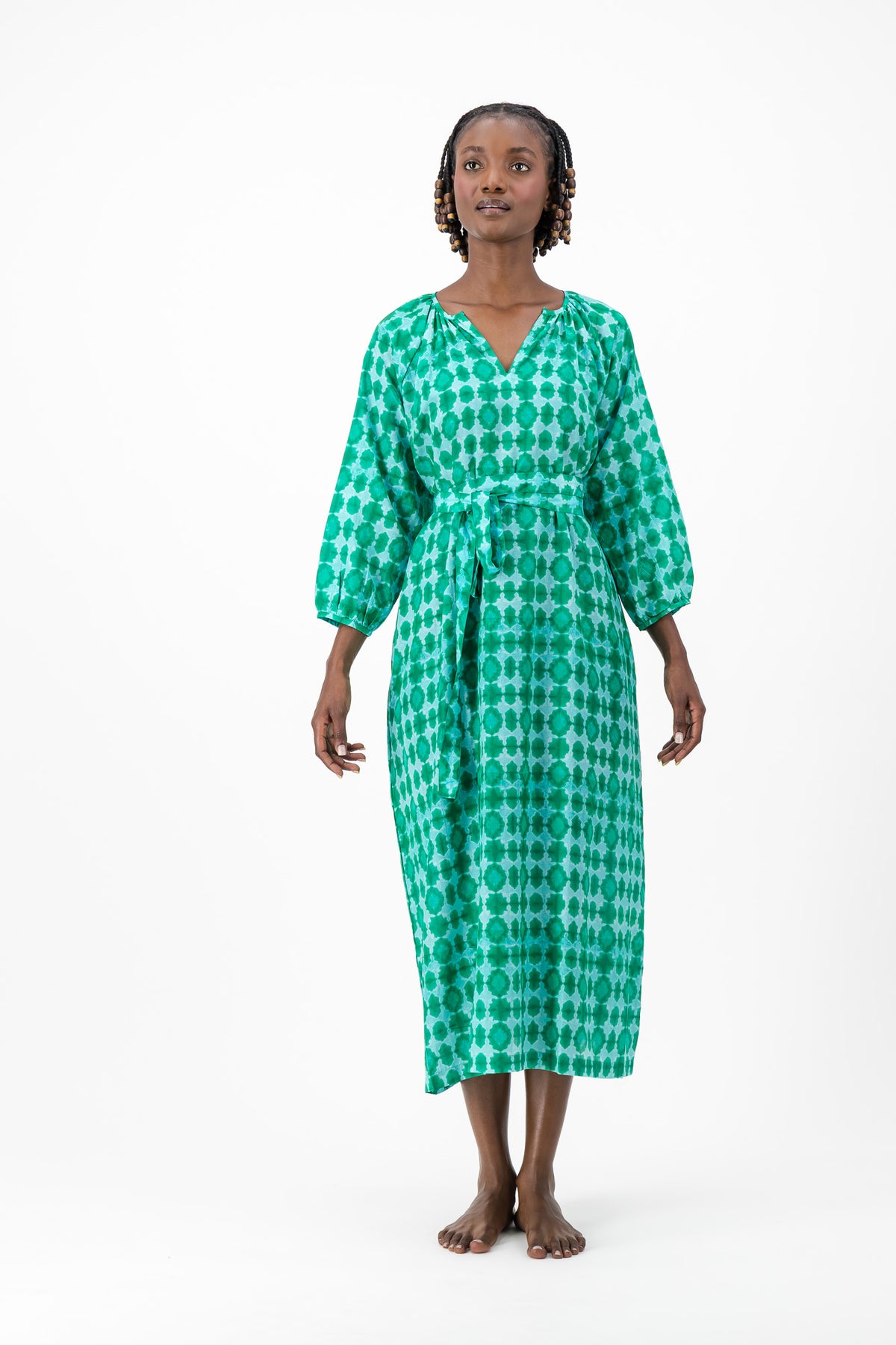 Love Dress - Green Tie Dye