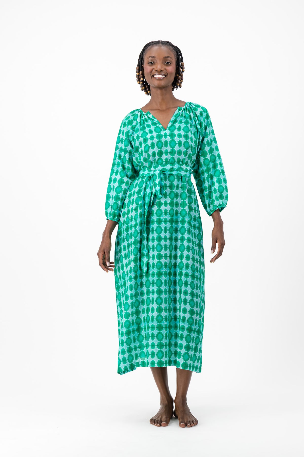 Love Dress - Green Tie Dye