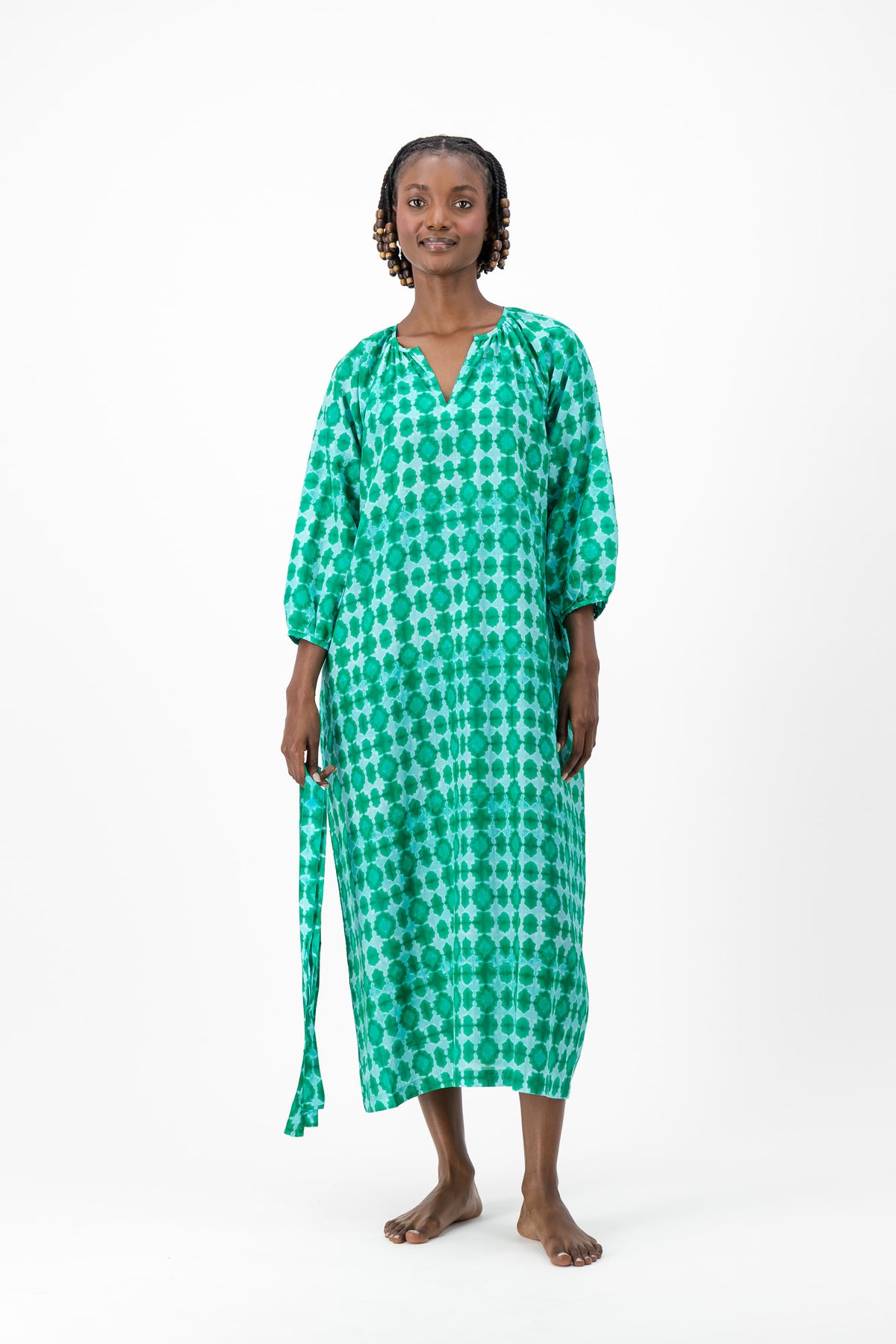 Love Dress - Green Tie Dye