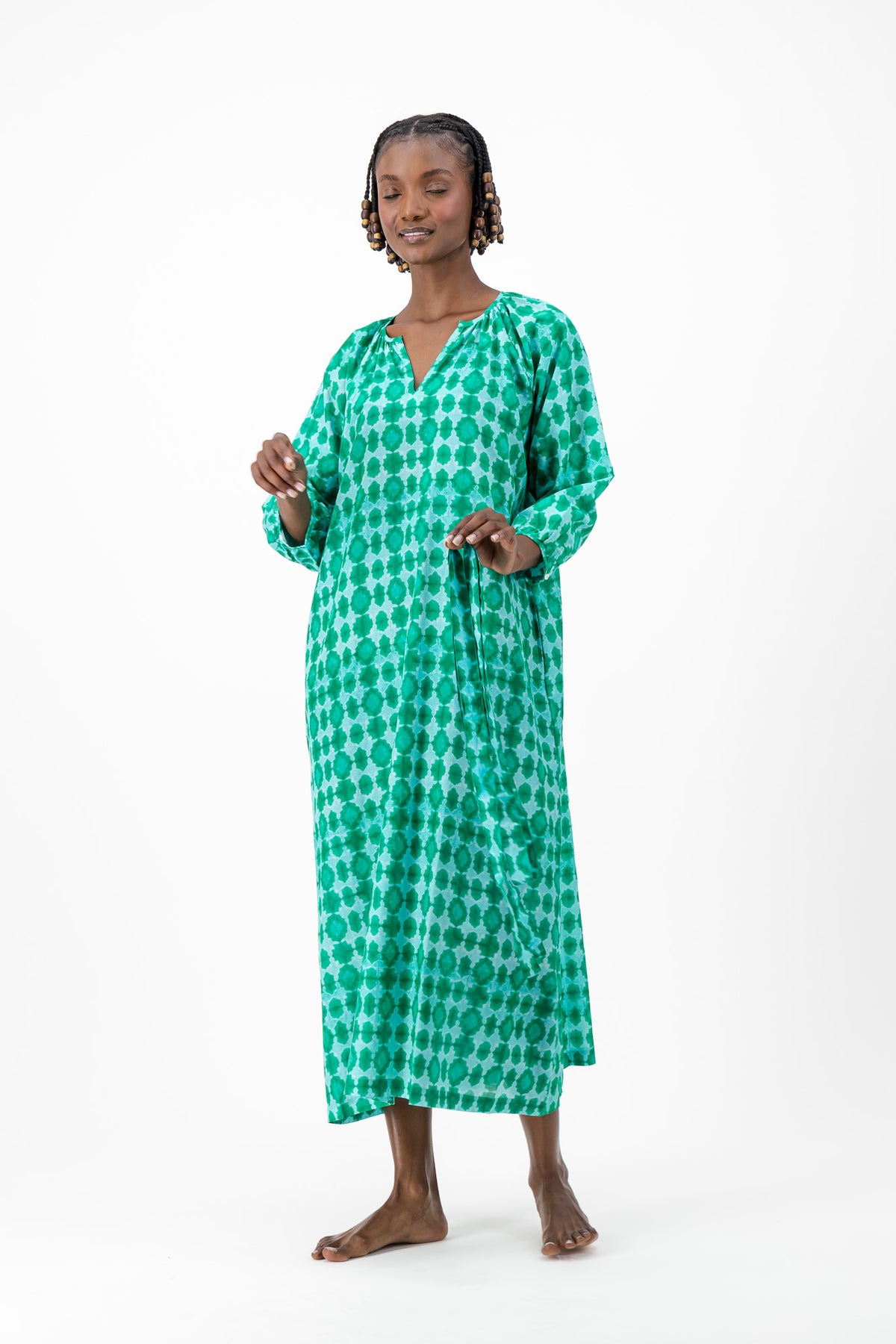 Love Dress - Green Tie Dye