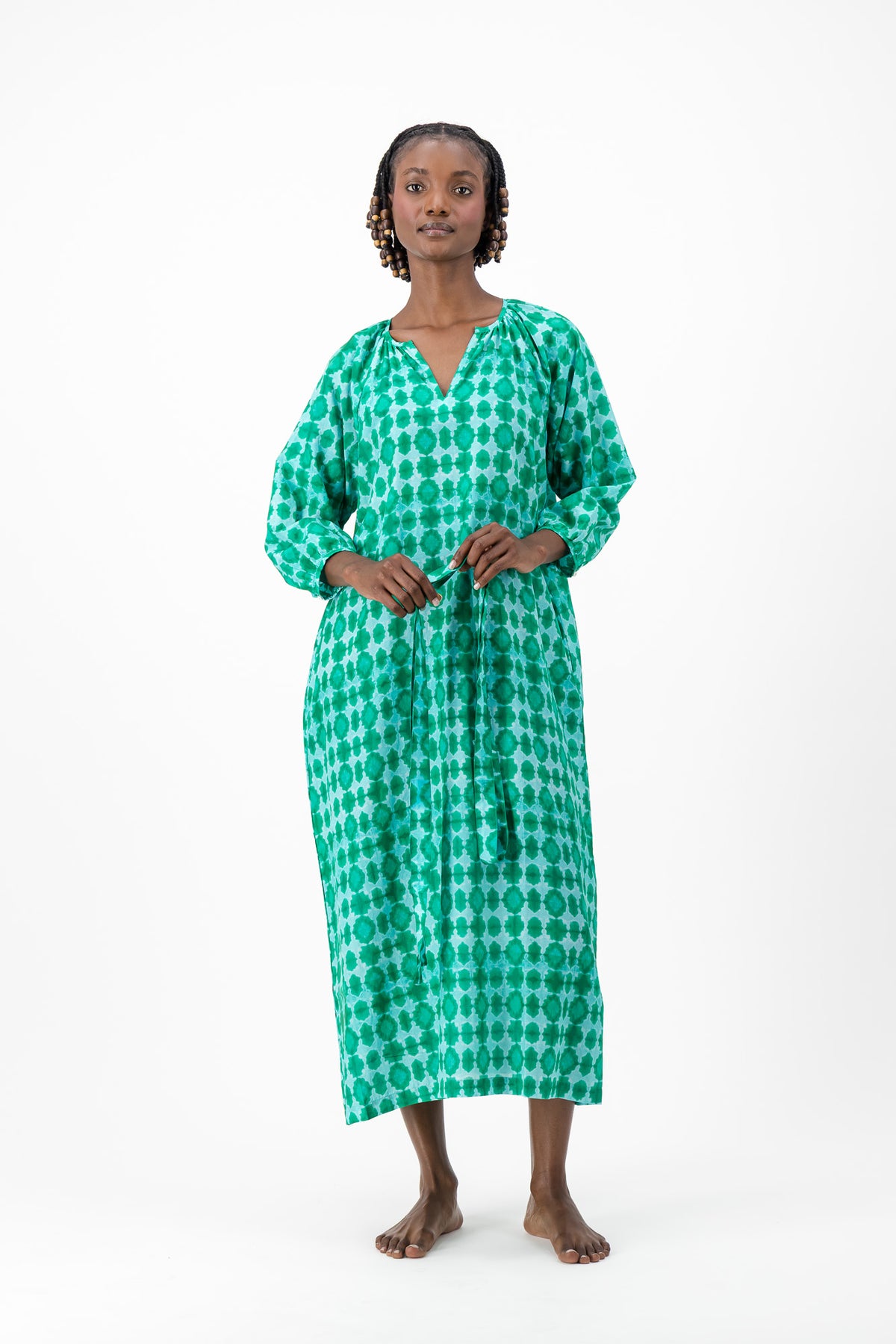 Love Dress - Green Tie Dye