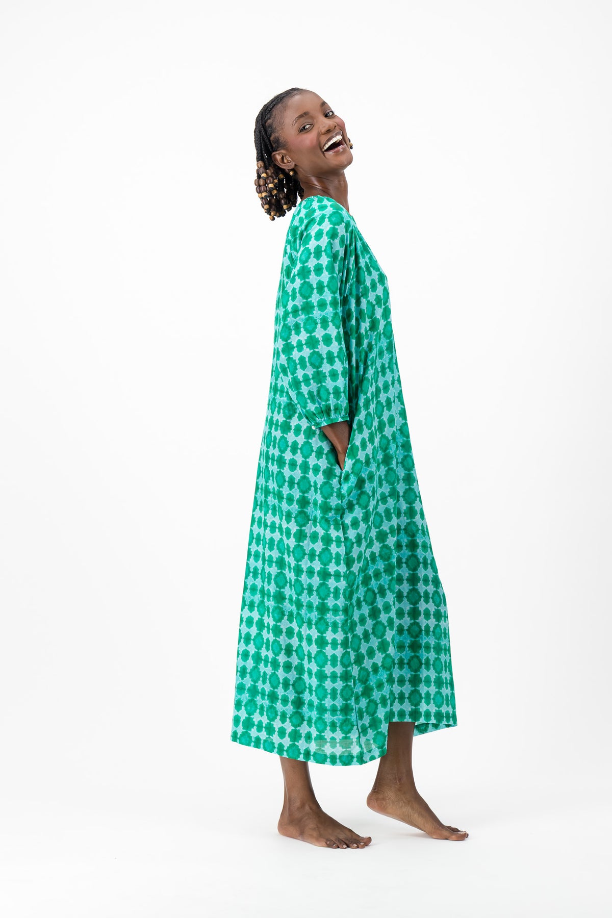 Love Dress - Green Tie Dye