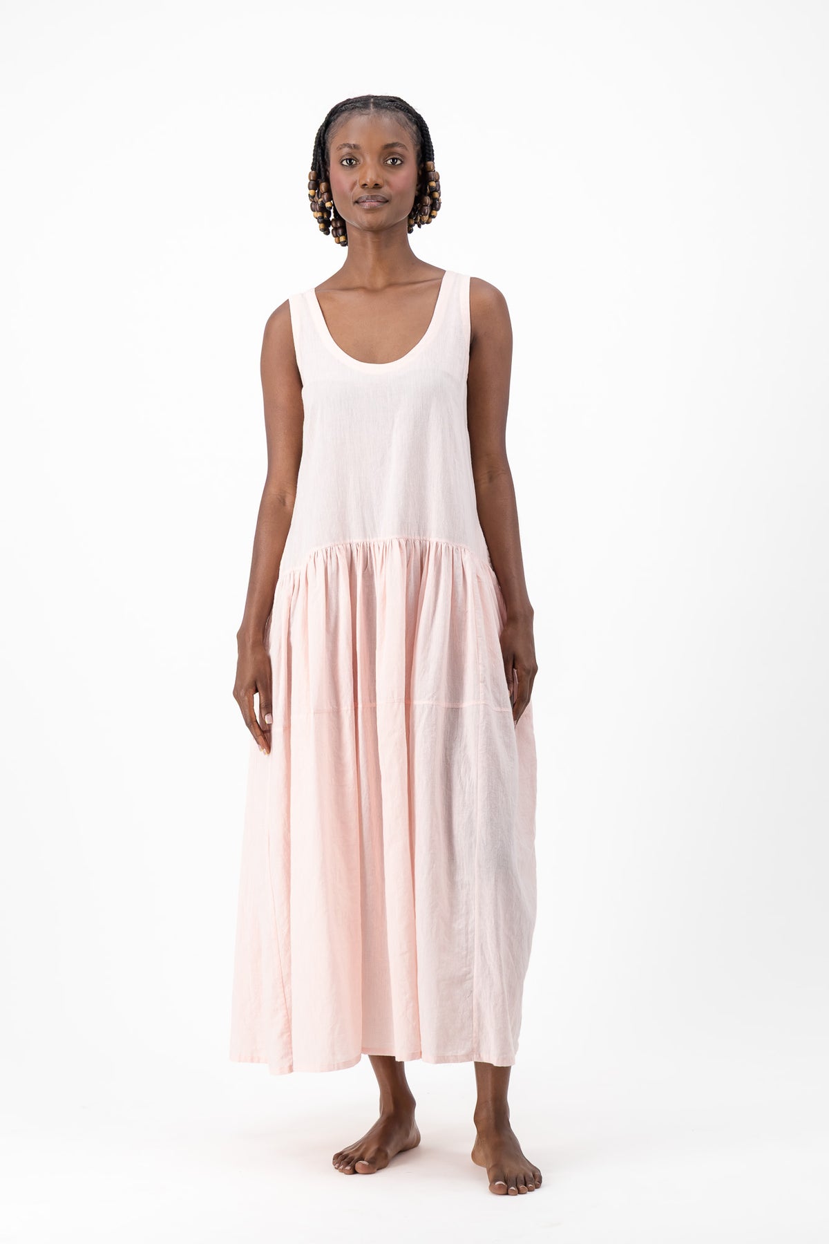 Vest Dress - Rose