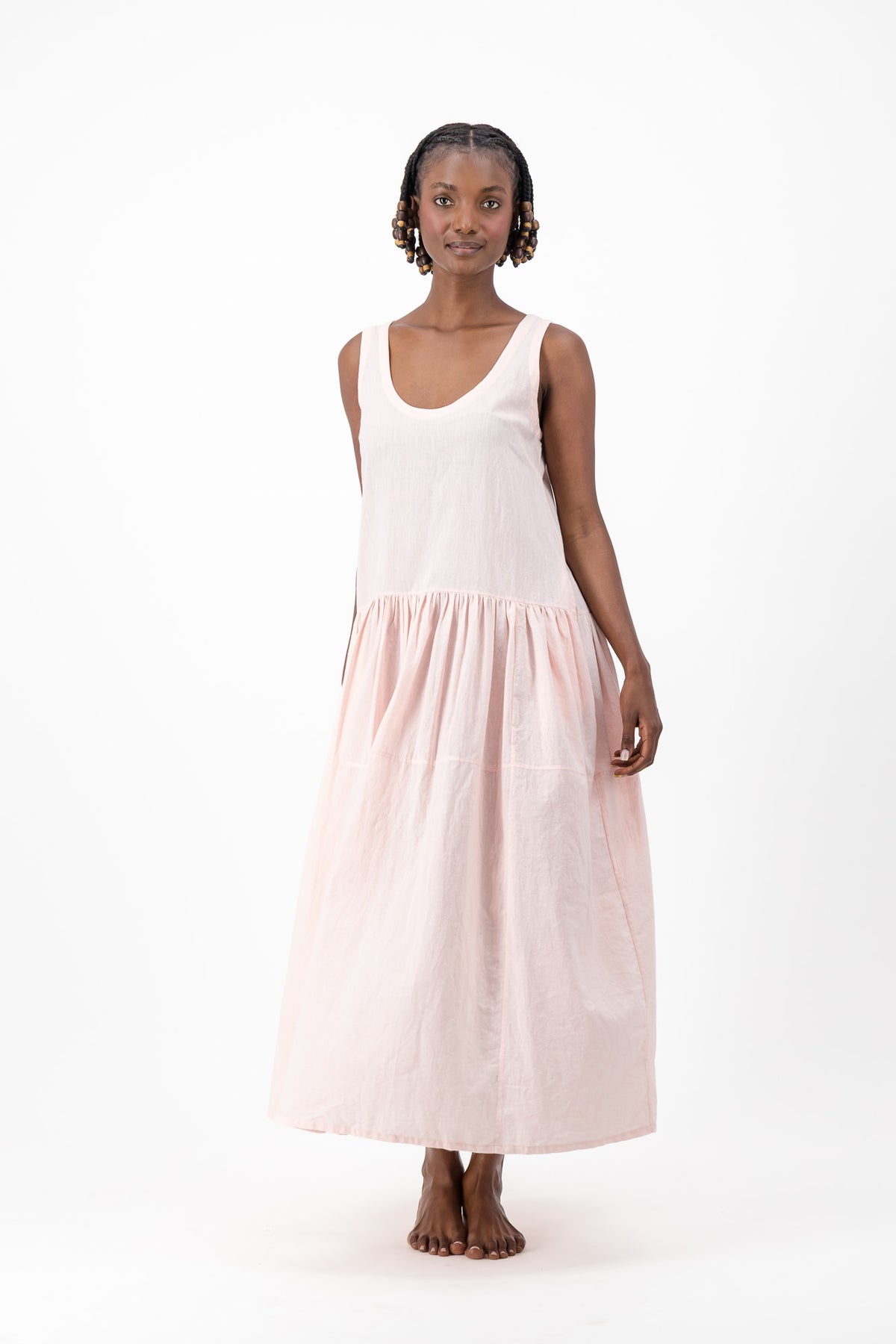 Vest Dress - Rose