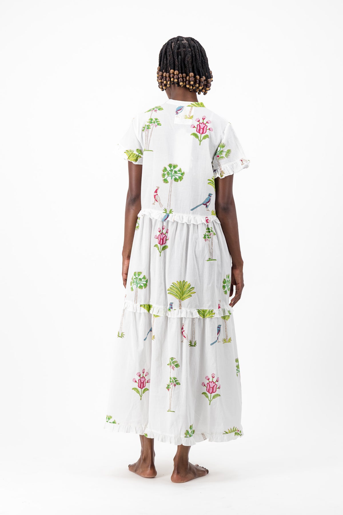 Flore - Palm Bird with Ladder Stitch